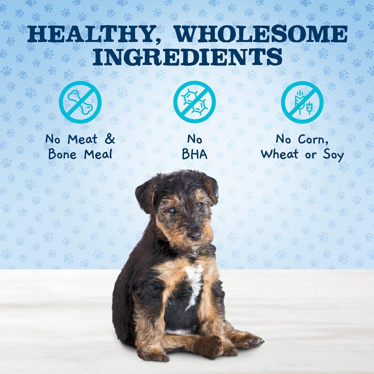 imageBlue Buffalo Baby Blue Crunchy Biscuits with DHA Crunchy Dog Treats for Puppies Made with Natural Ingredients Oatmeal amp Banana 8oz Bag8 Ounce Pack of 2