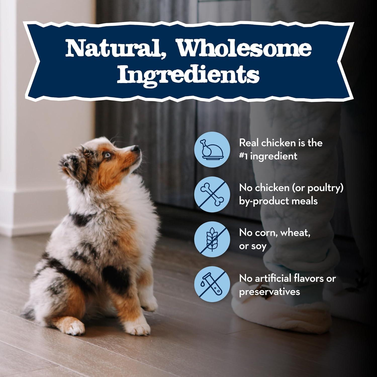 imageBlue Buffalo Baby Blue Healthy Growth Formula Natural Puppy Wet Dog Food Chicken and Vegetable RecipeChicken Vegetable
