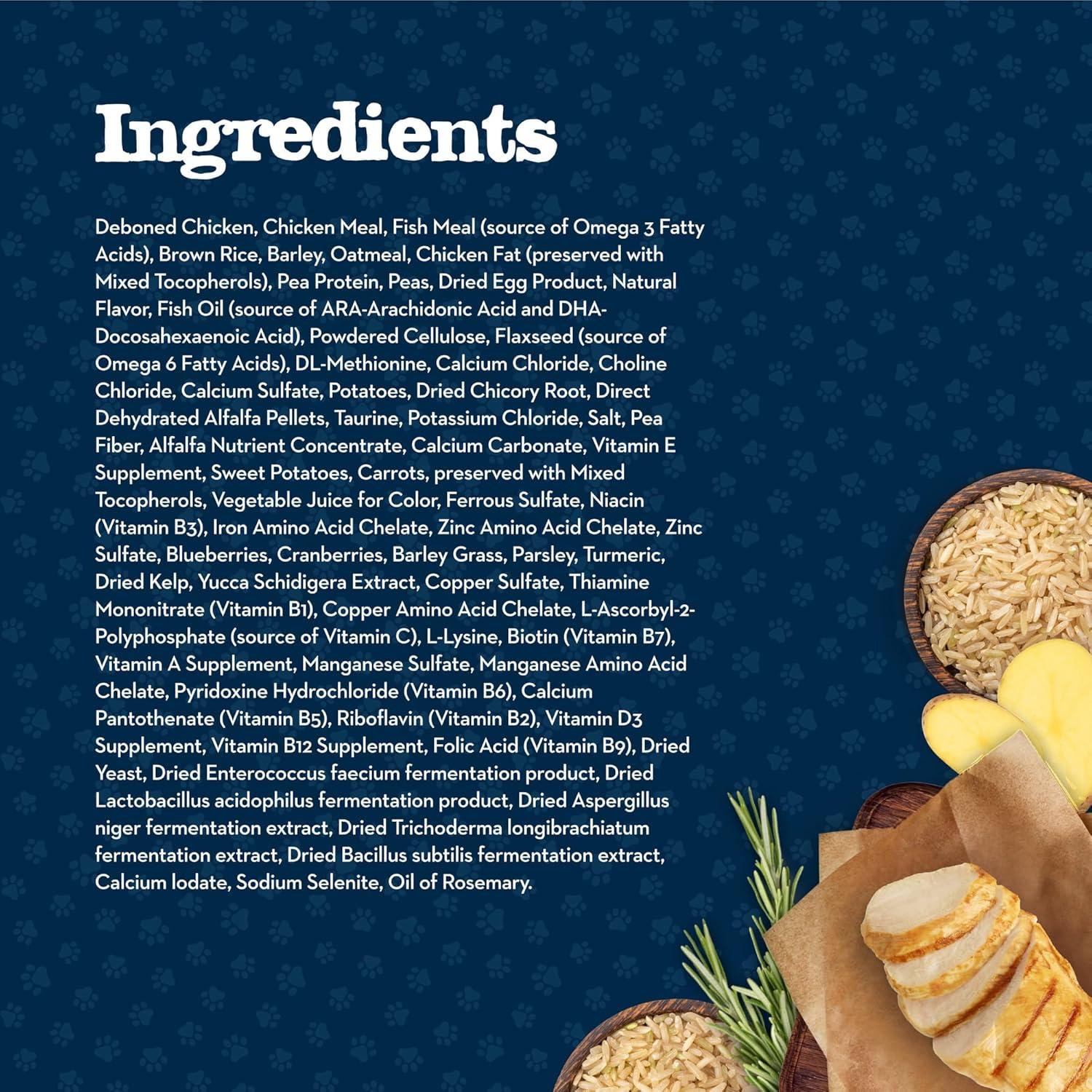 imageBlue Buffalo Baby Blue Natural Dry Food for Kittens Healthy Growth Formula with DHA Chicken and Brown Rice Recipe 5lb BagChicken Brown Rice