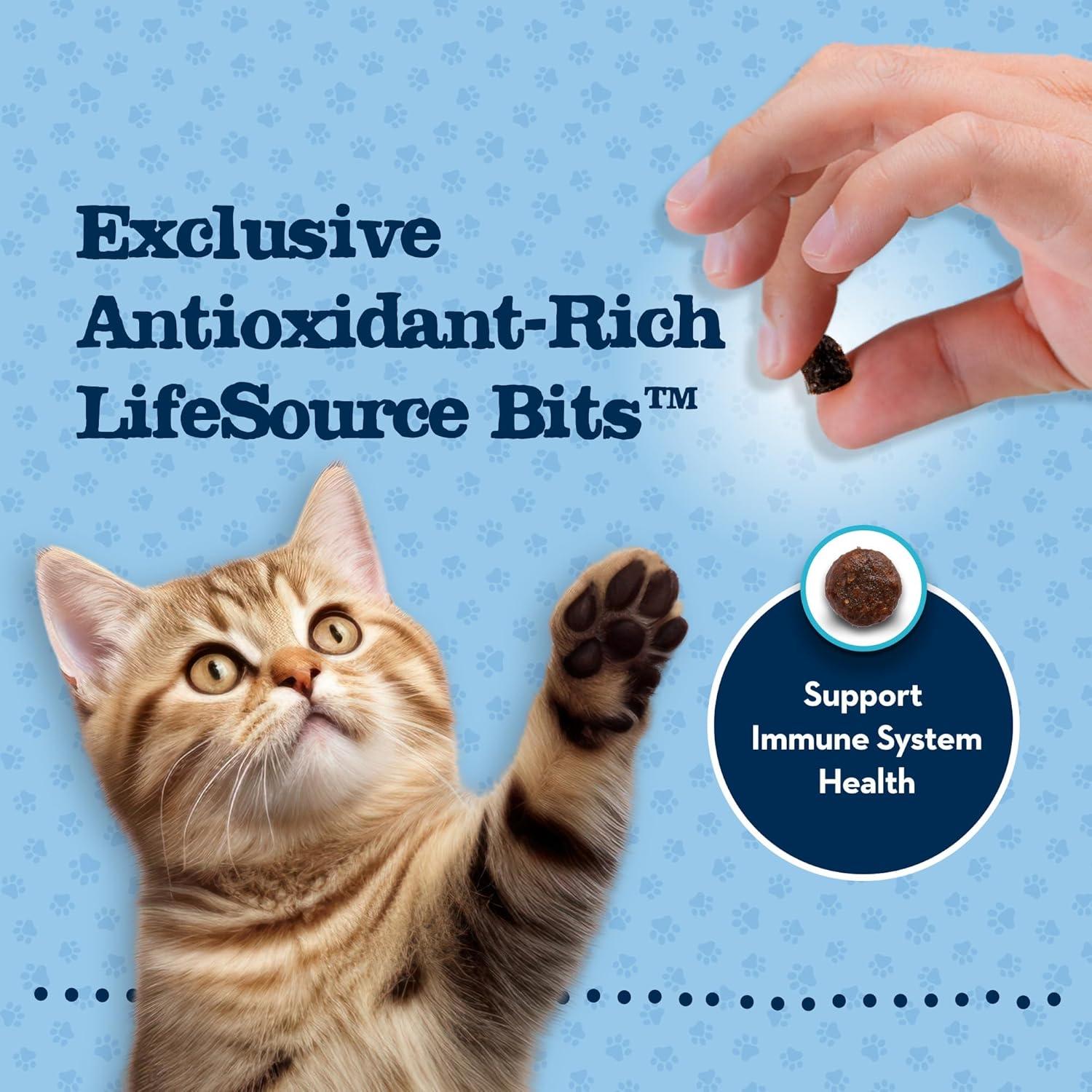 imageBlue Buffalo Baby Blue Natural Dry Food for Kittens Healthy Growth Formula with DHA Chicken and Brown Rice Recipe 5lb BagChicken Brown Rice