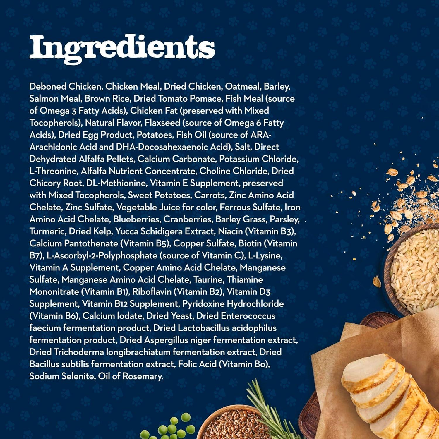 imageBlue Buffalo Baby Blue Natural Dry Food for Puppies Healthy Growth Formula with DHA HighProtein Savory Chicken Recipe 20lb BagChicken