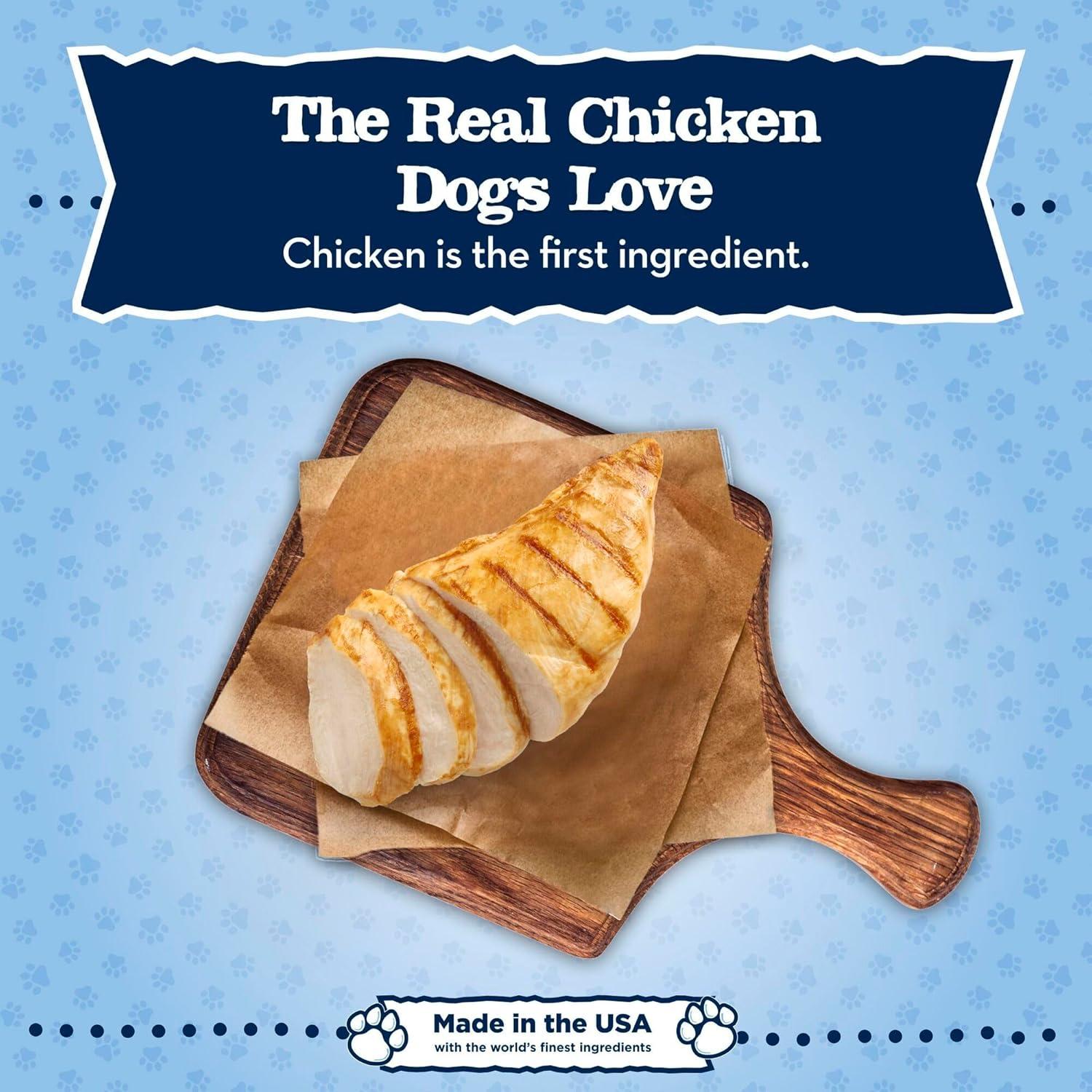 imageBlue Buffalo Baby Blue Natural Dry Food for Puppies Healthy Growth Formula with DHA HighProtein Savory Chicken Recipe 4lb BagChicken Brown Rice