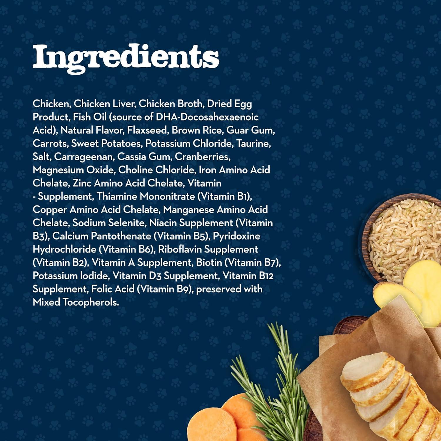 imageBlue Buffalo Baby Blue Natural Kitten Wet Cat Food Healthy Growth Formula with DHA Chicken Recipe MultiPack 3oz Cans 6 Count3 Ounce Pack of 6
