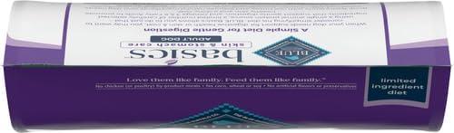 imageBlue Buffalo Basics Adult GrainFree Dry Dog Food for Skin amp Stomach Care Limited Ingredient Diet Made in the USA with Natural Ingredients Turkey amp Potato Recipe 11lb BagTurkey Potato
