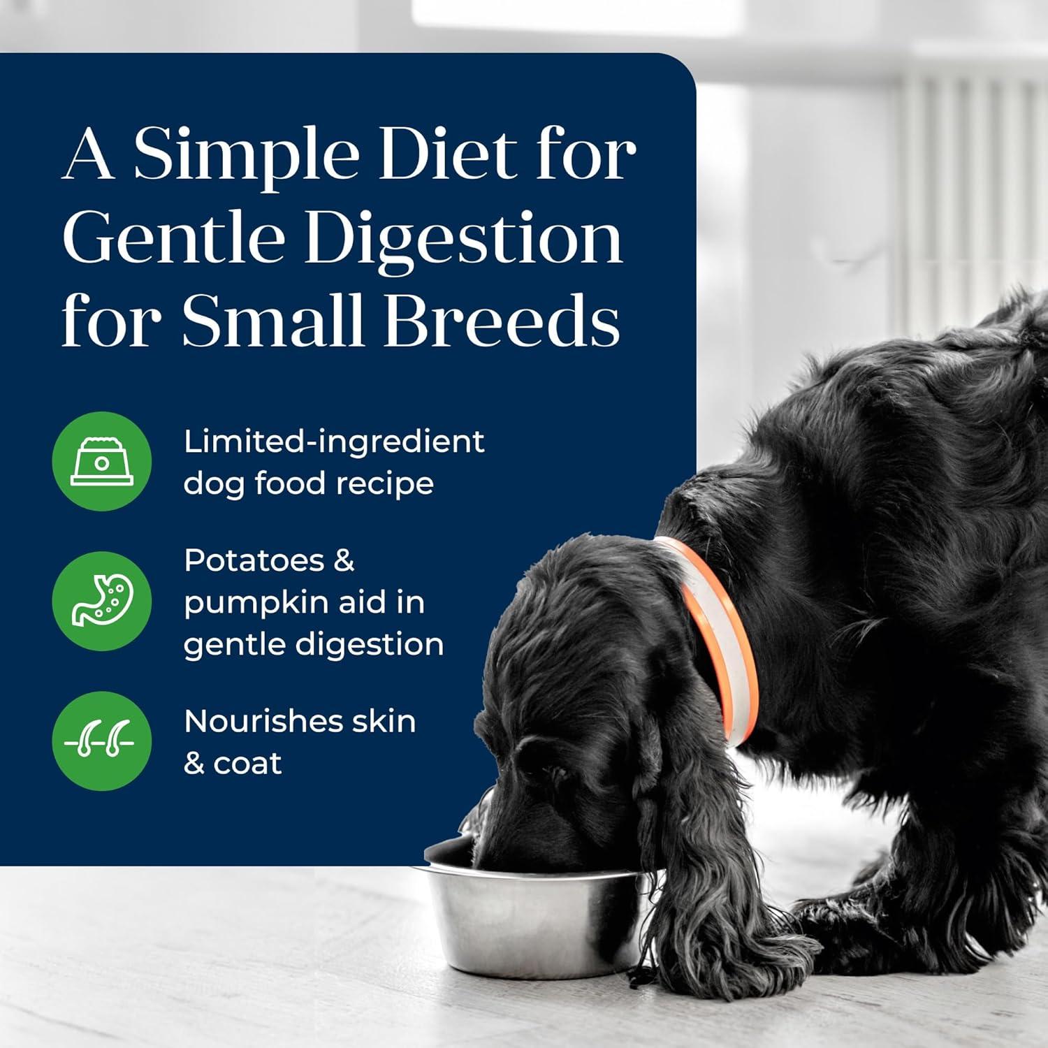 imageBlue Buffalo Basics Adult Small Breed GrainFree Wet Dog Food for Skin amp Stomach Care Limited Ingredient Diet Lamb Recipe 35oz Cups 12 CountLamb Potato