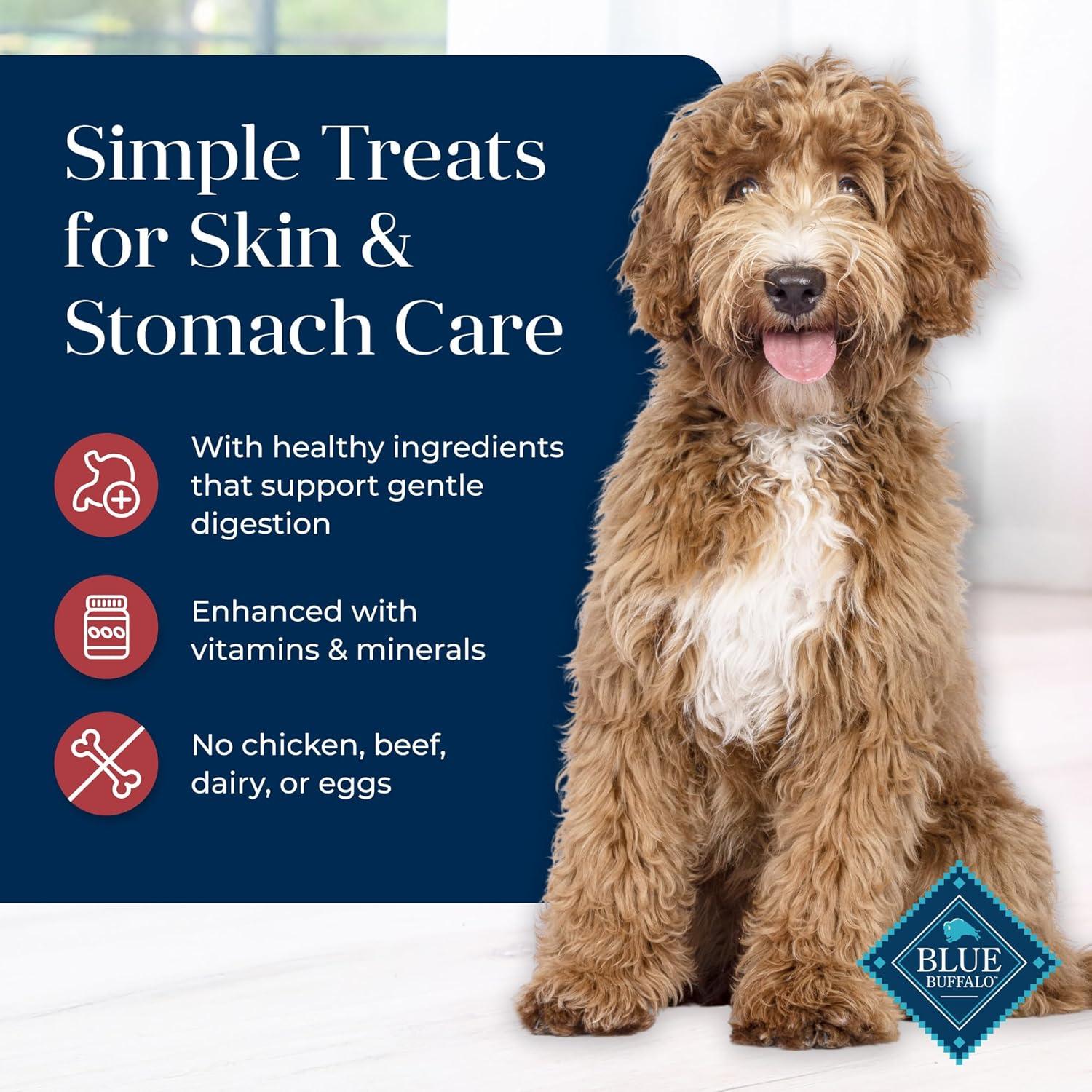 imageBlue Buffalo Basics Crunchy Dog Biscuits for Skin amp Stomach Care Limited Ingredient Diet Dog Treats Salmon amp Potato Recipe 6oz BagSalmon Potato