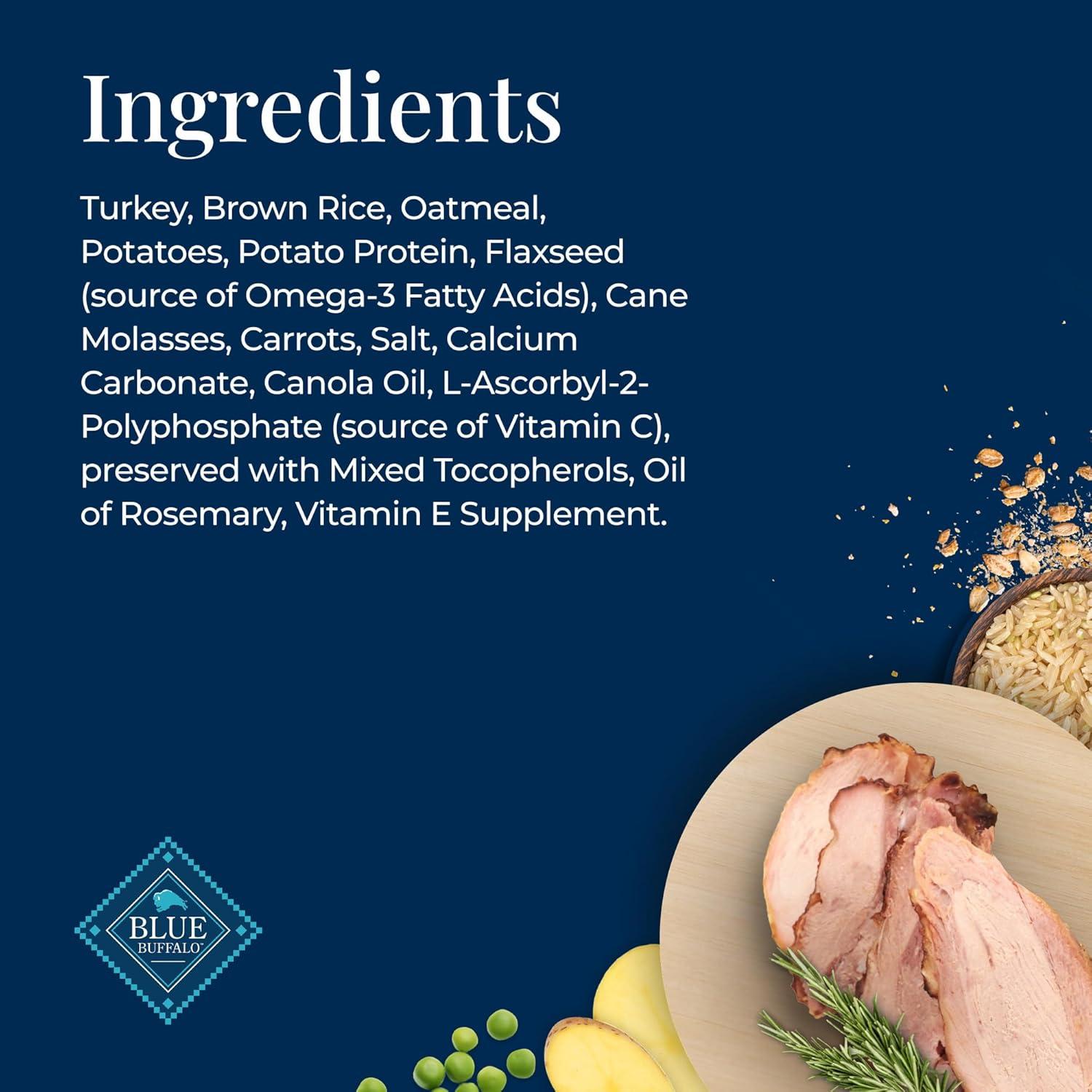 imageBlue Buffalo Basics Crunchy Dog Biscuits for Skin amp Stomach Care Limited Ingredient Diet Dog Treats Salmon amp Potato Recipe 6oz BagTurkey Potato