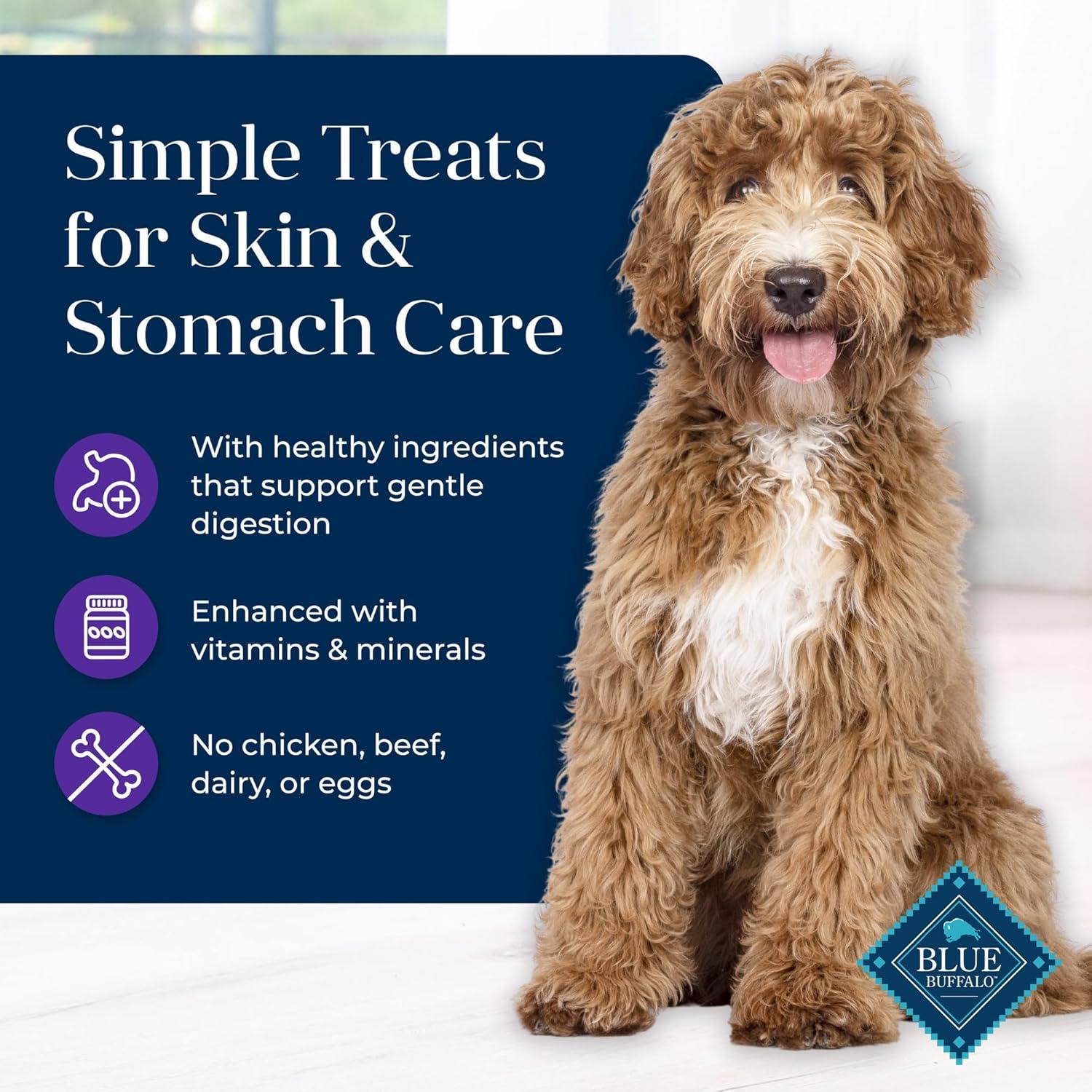 imageBlue Buffalo Basics Crunchy Dog Biscuits for Skin amp Stomach Care Limited Ingredient Diet Dog Treats Salmon amp Potato Recipe 6oz BagTurkey Potato