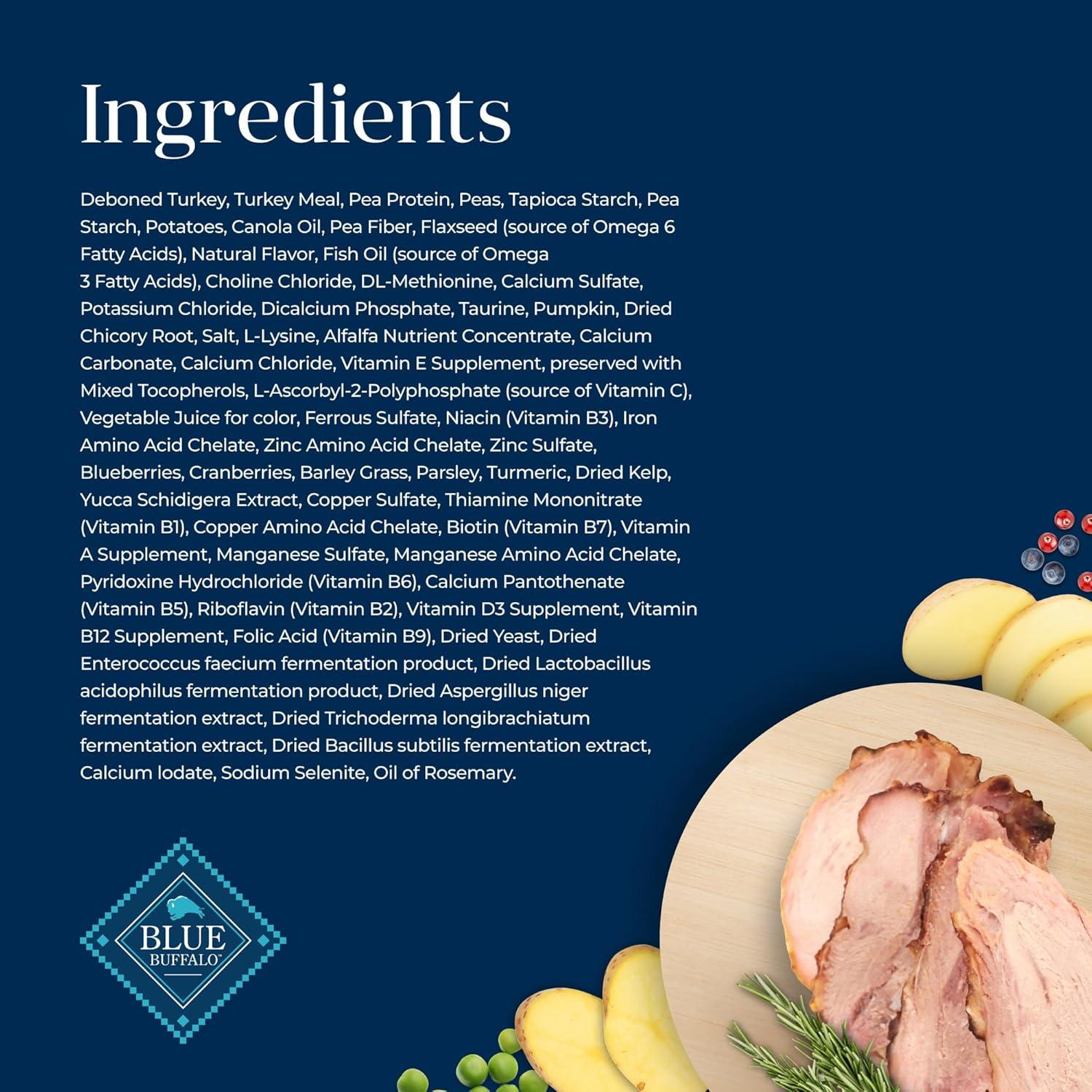 imageBlue Buffalo Basics GrainFree Dry Cat Food Skin amp Stomach Care Limited Ingredient Diet for Indoor Cats Turkey amp Potato Recipe 11lb BagTurkey Potato