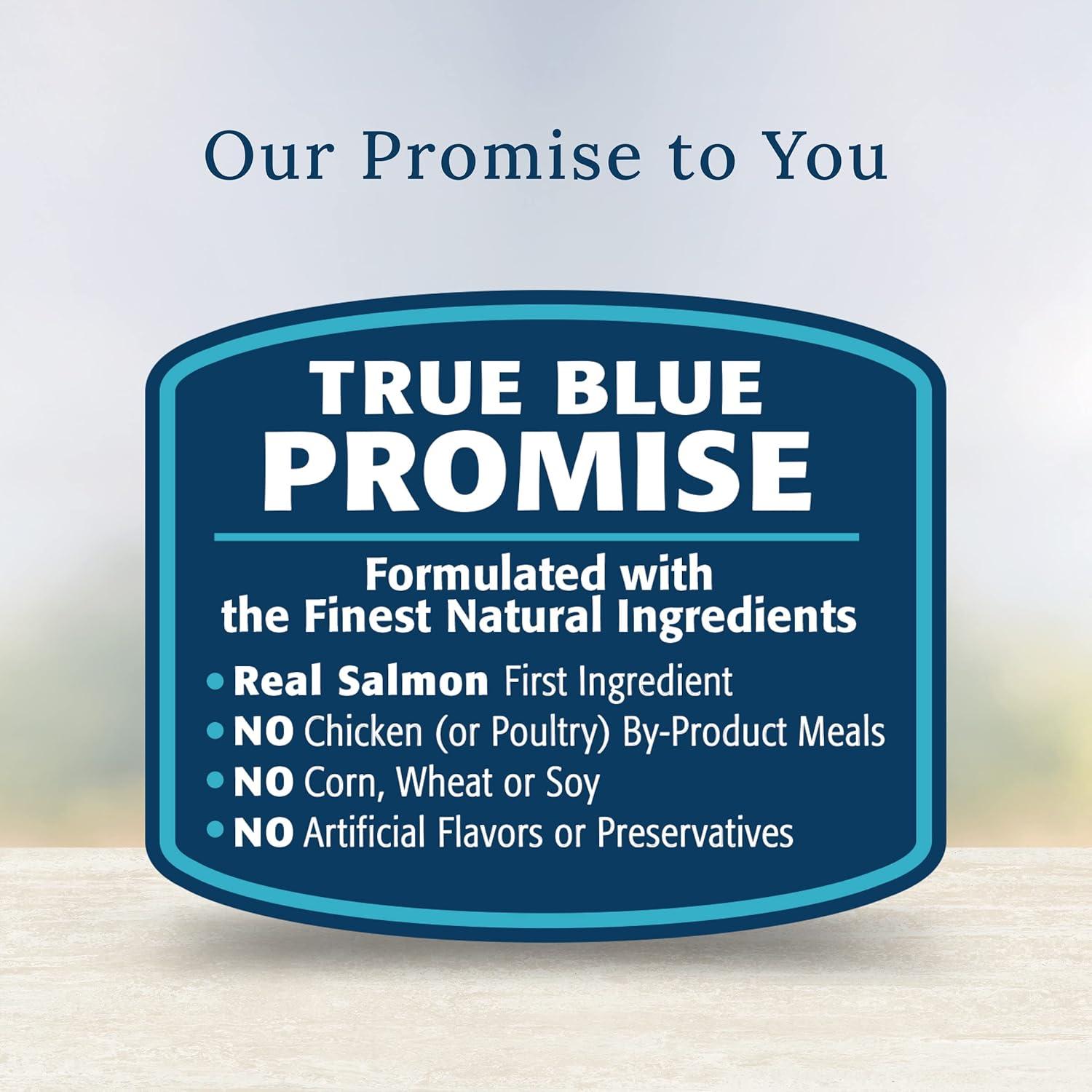 imageBlue Buffalo Basics Skin amp Stomach Care Natural Wet Dog Food Topper Salmon in Gravy 25oz Pouch 12 Pack188 Pound Pack of 2