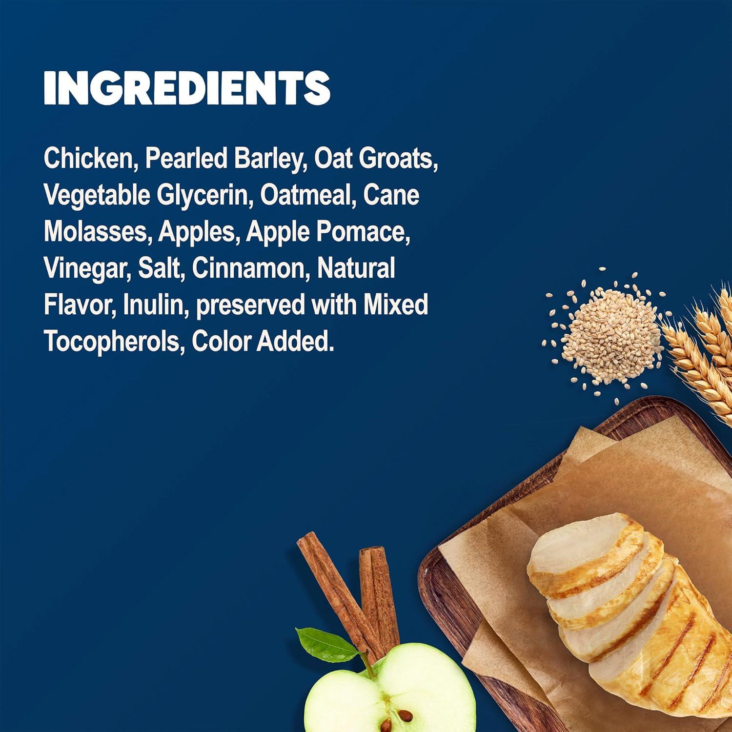 imageBlue Buffalo BeneBars Digestive Support Dog Treats with Prebiotic Fiber Made with Natural Ingredients USA Chicken amp Apple 9oz BagChicken Apple