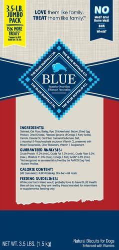imageBlue Buffalo Bits Natural Soft Moist to Go Dog Training Treats Beef Recipe 1oz Bags Pack of 12Bacon Egg Cheese