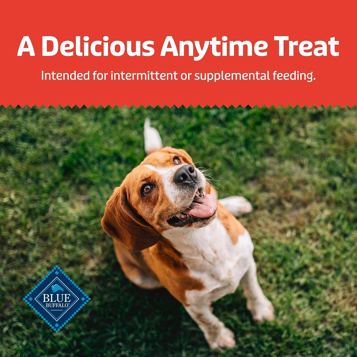 imageBlue Buffalo Bits Natural Soft Moist to Go Dog Training Treats Beef Recipe 1oz Bags Pack of 12Bacon Egg Cheese