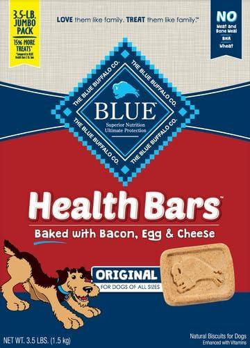 imageBlue Buffalo Bits Natural Soft Moist to Go Dog Training Treats Beef Recipe 1oz Bags Pack of 12Bacon Egg Cheese