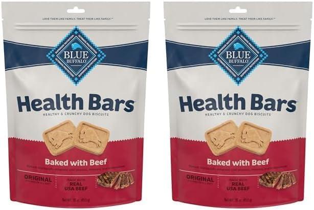 imageBlue Buffalo Bits Natural Soft Moist to Go Dog Training Treats Beef Recipe 1oz Bags Pack of 12Beef