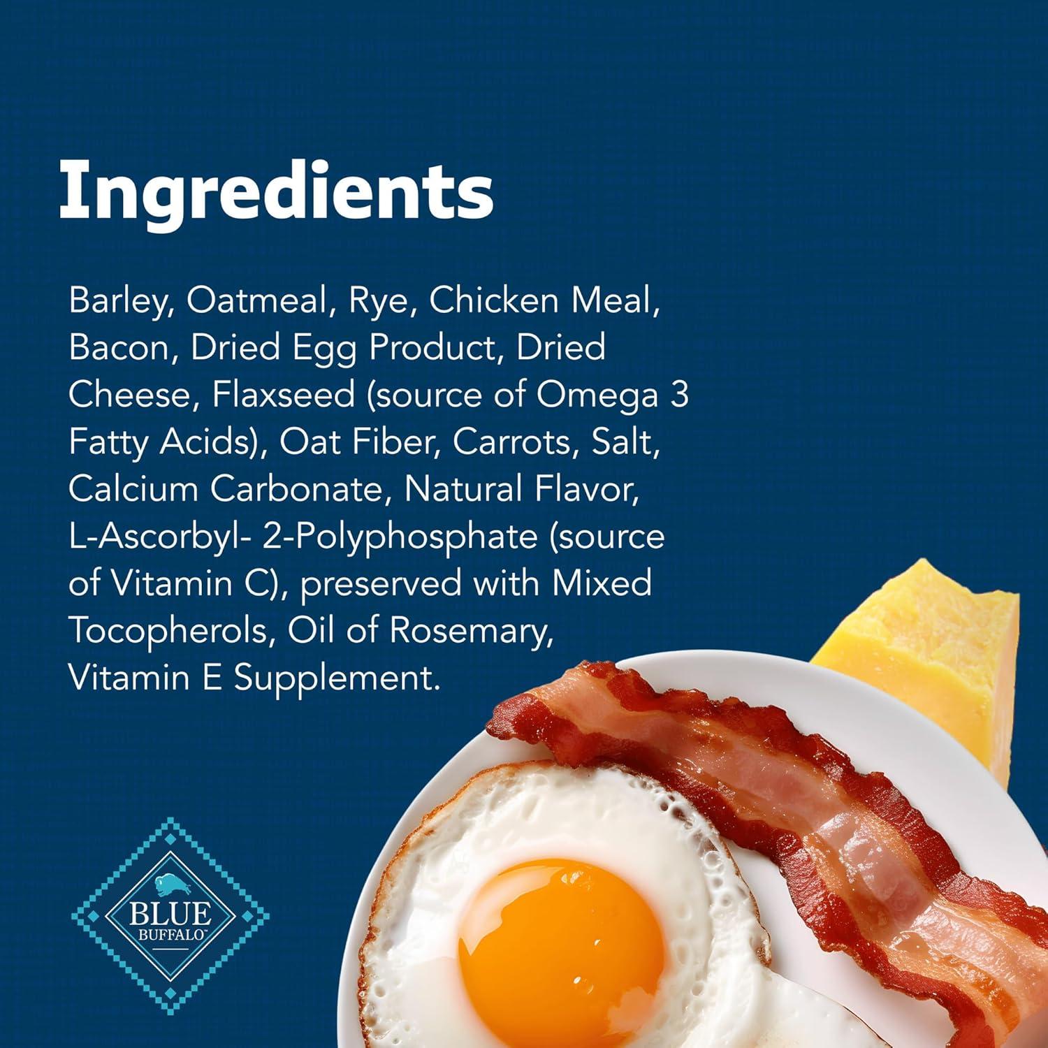 imageBlue Buffalo Bits Natural Soft Moist to Go Dog Training Treats Beef Recipe 1oz Bags Pack of 12MINIBacon Egg Cheese