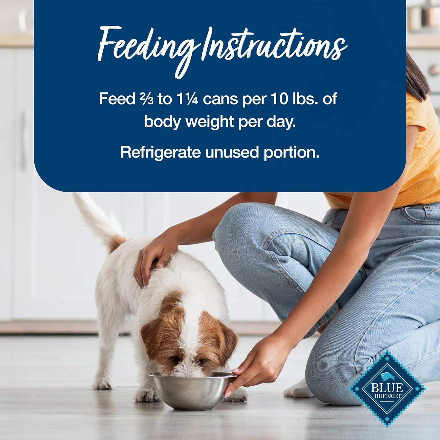 imageBlue Buffalo Blues Stew Natural Wet Dog Food Made with Natural Ingredients Hearty Beef and Country Chicken Variety Pack 125oz Cans 6 CountChicken
