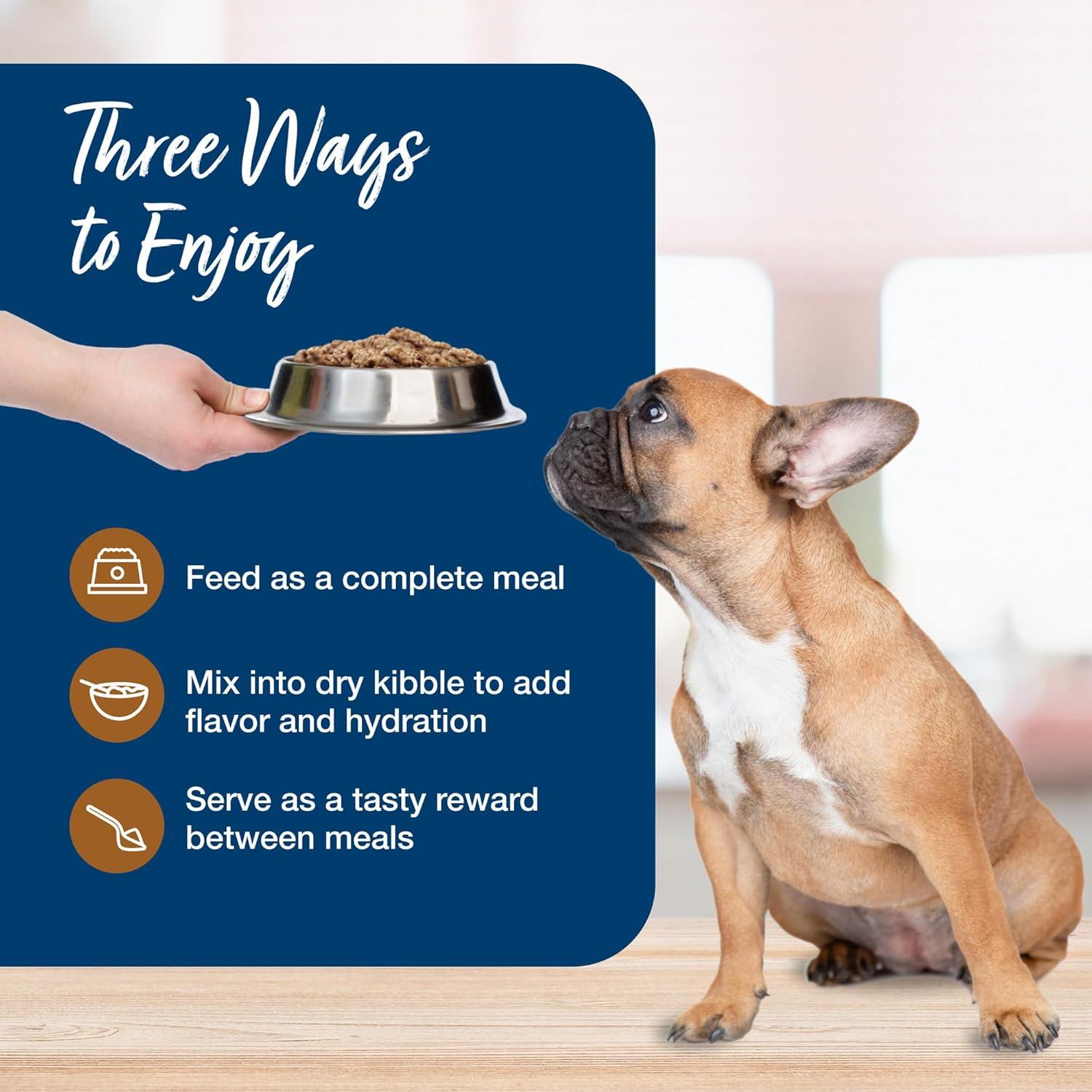 imageBlue Buffalo Blues Stew Natural Wet Dog Food Made with Natural Ingredients Hearty Beef and Country Chicken Variety Pack 125oz Cans 6 CountDuck