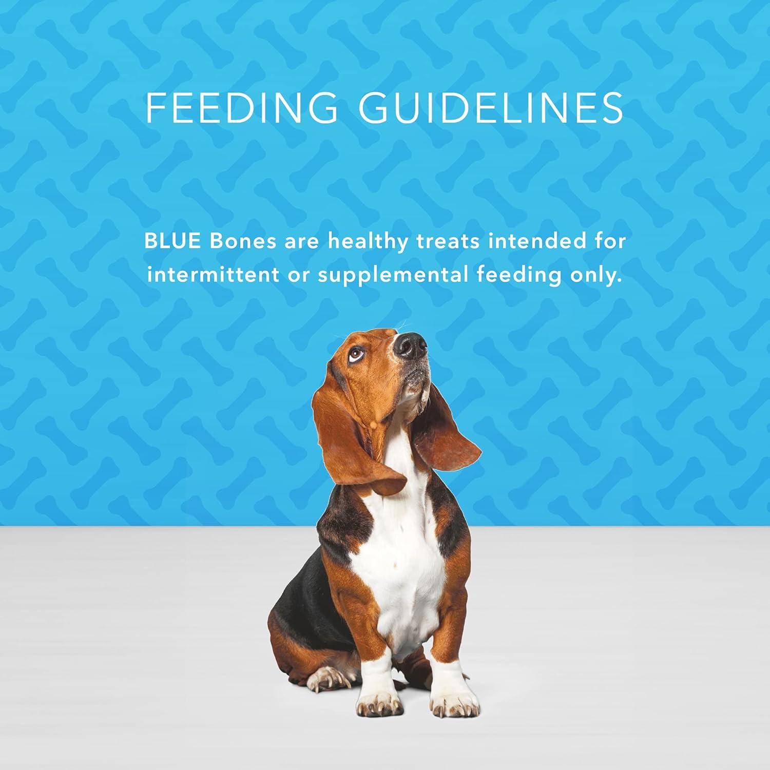 imageBlue Buffalo Bones Natural Crunchy Dog Treats Large Dog Biscuits Beef 16oz Bag 4 CountLarge Biscuits For Dogs 50 lbs Chicken
