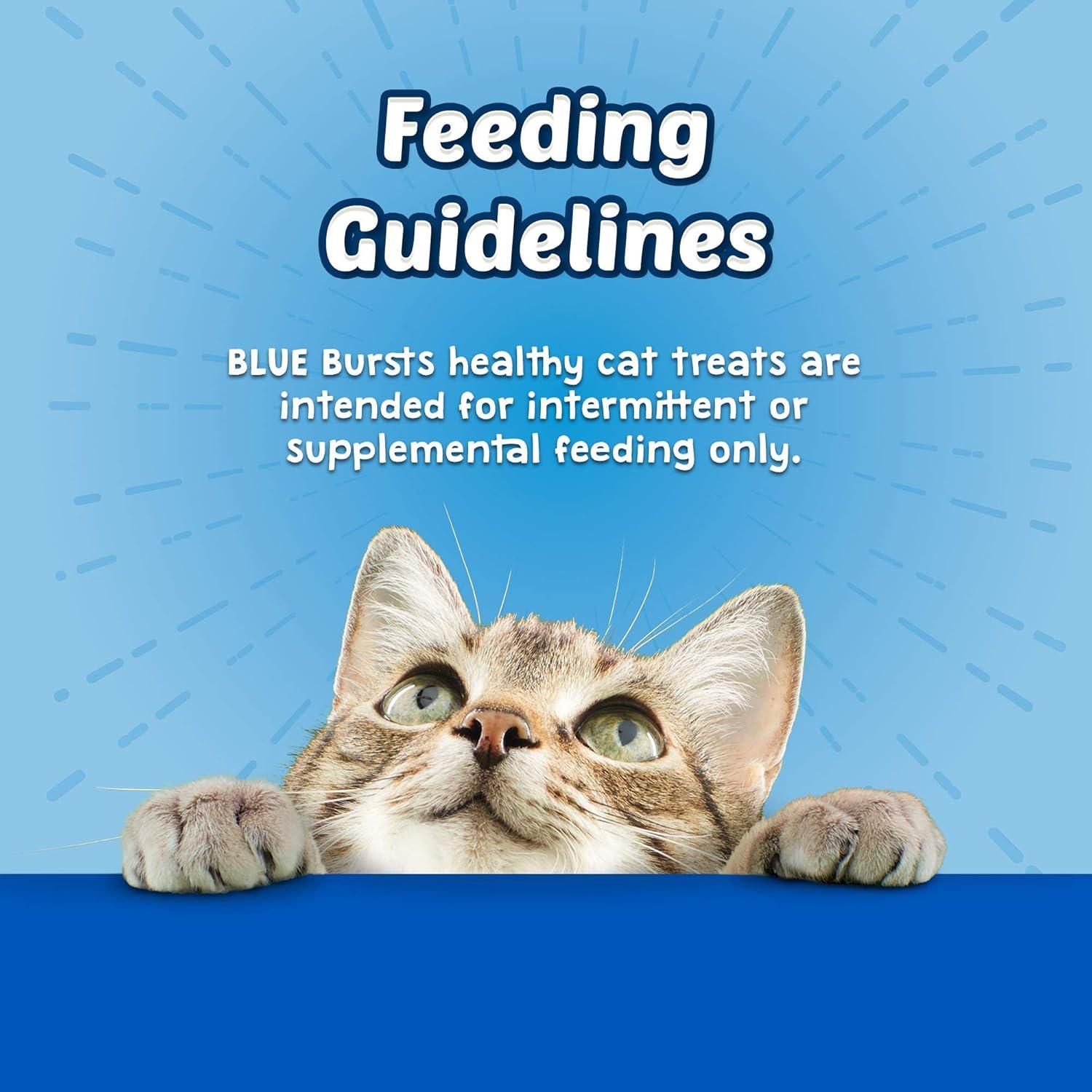 imageBlue Buffalo Bursts Crunchy amp Creamy Cat Treats Great for Training PawLickin Chicken 5oz BagChicken