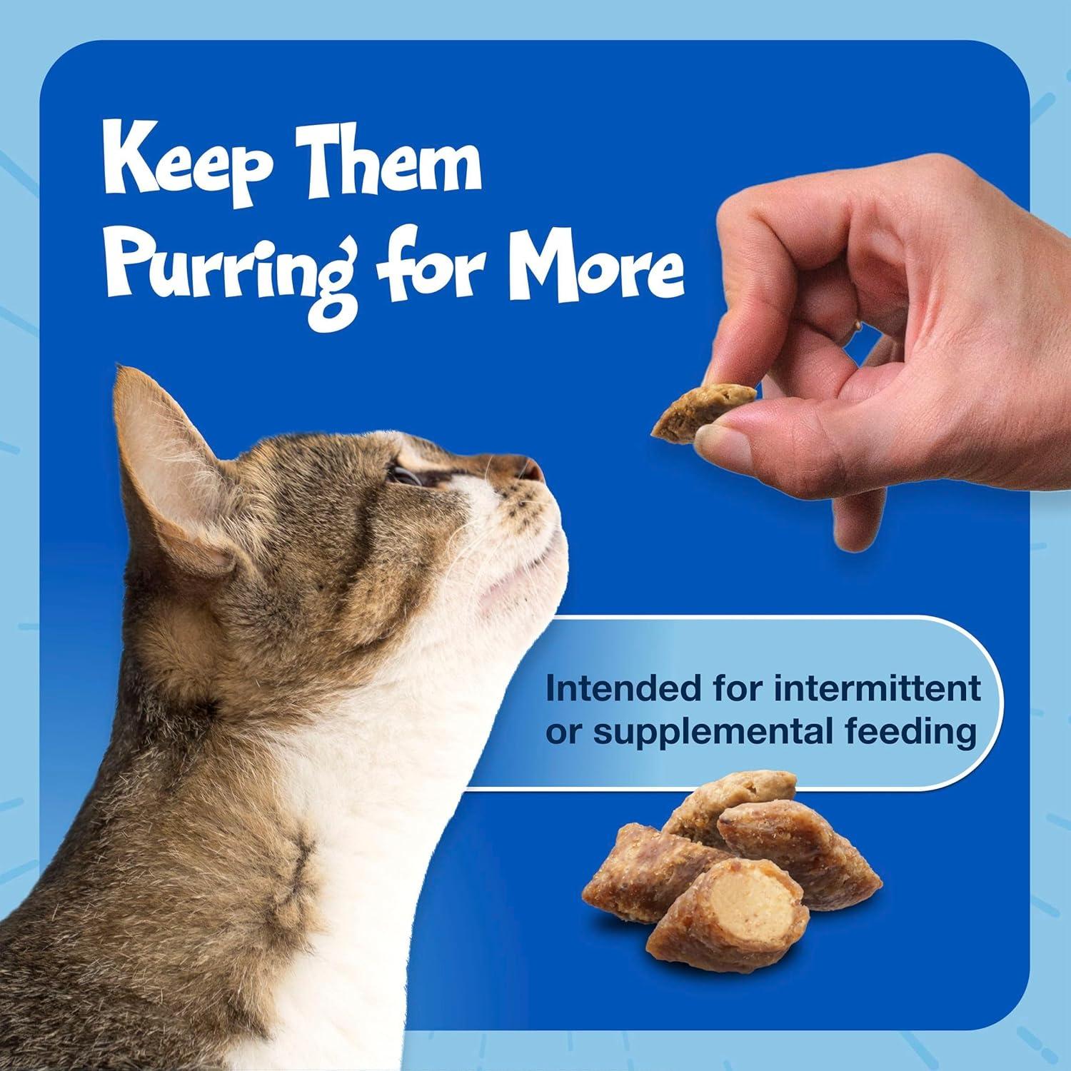 imageBlue Buffalo Bursts Crunchy amp Creamy Cat Treats Great for Training PawLickin Chicken 5oz BagChicken