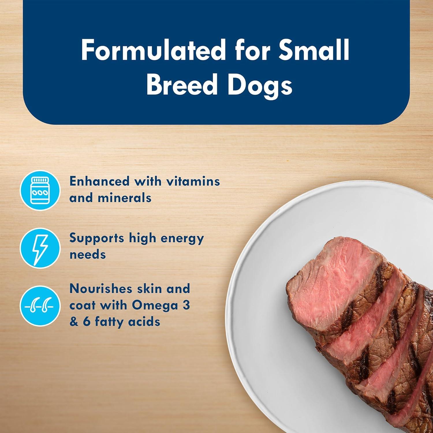 imageBlue Buffalo Delights Natural Adult Small Breed Wet Dog Food Cups Pate Style Grilled Chicken Flavor in Savory Juice 35oz Pack of 12Filet Mignon Porterhouse