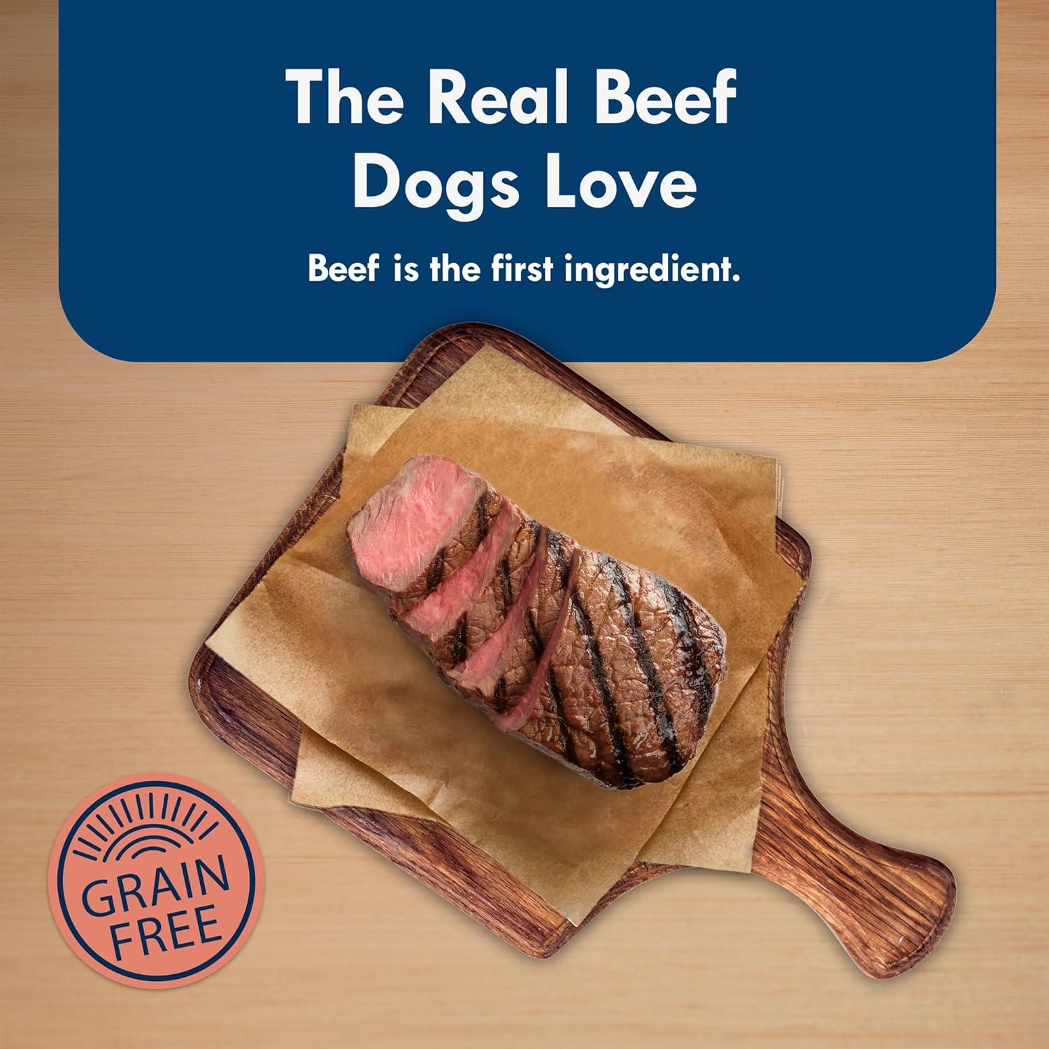 imageBlue Buffalo Delights Natural Adult Small Breed Wet Dog Food Cups Pate Style Grilled Chicken Flavor in Savory Juice 35oz Pack of 12Filet Mignon