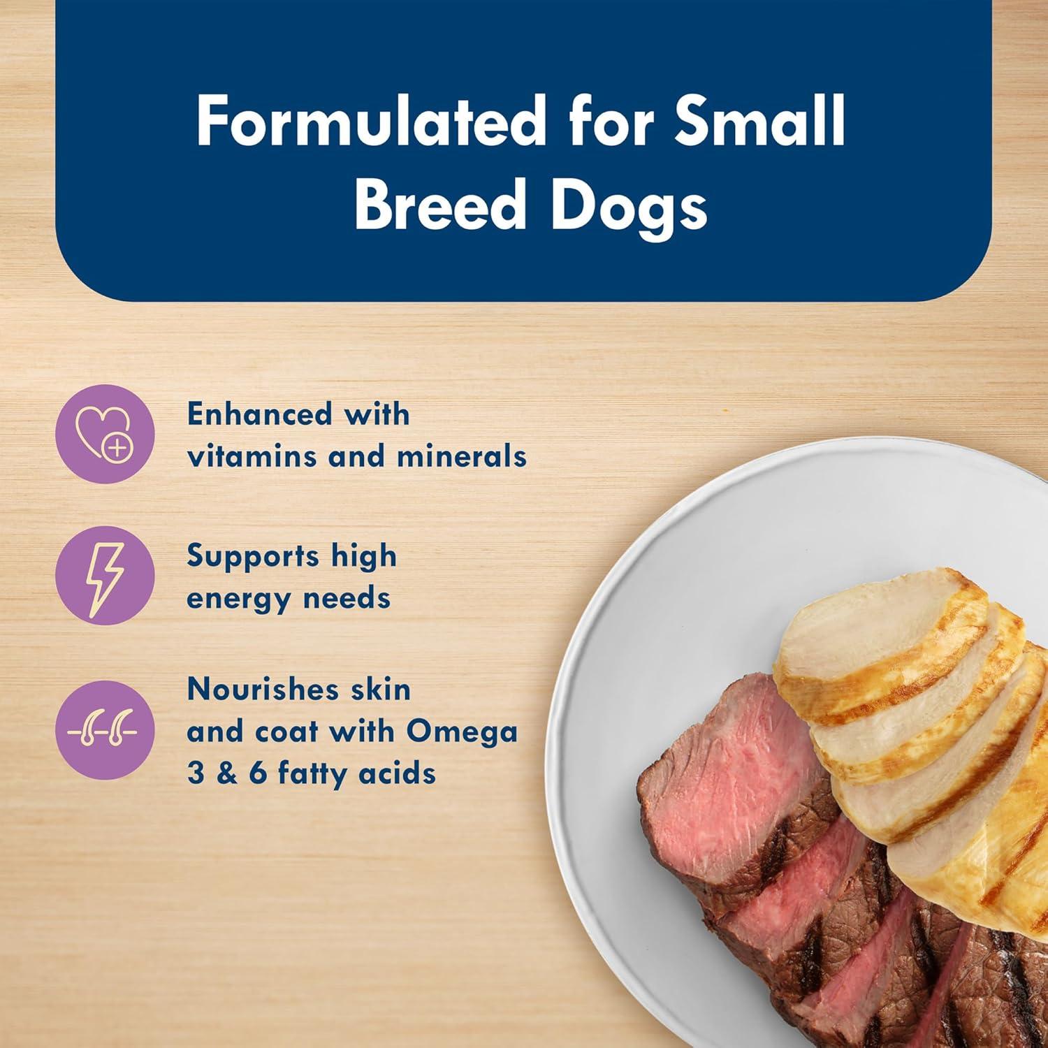 imageBlue Buffalo Delights Natural Adult Small Breed Wet Dog Food Cups Pate Style Grilled Chicken Flavor in Savory Juice 35oz Pack of 12Top Sirloin Grilled Chicken