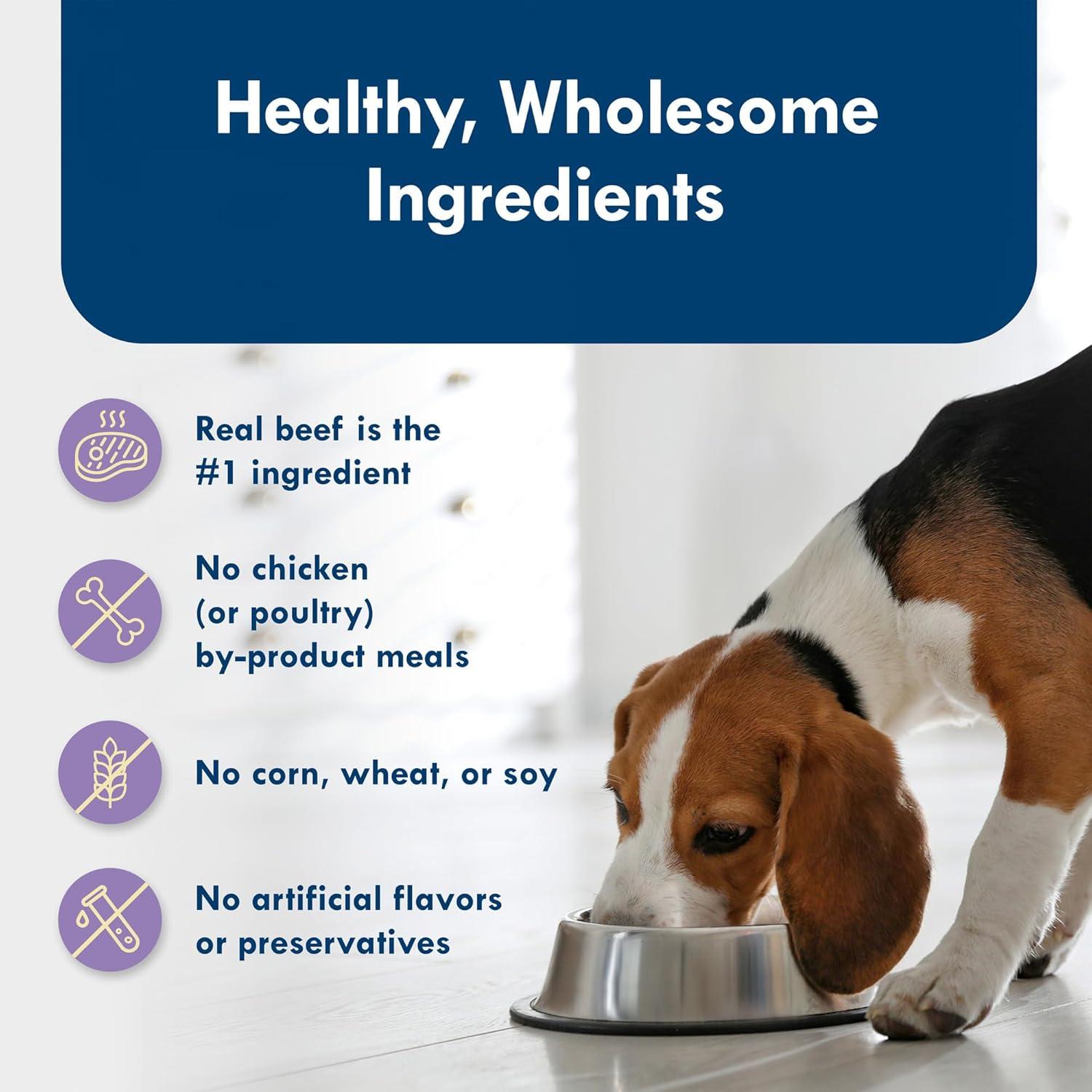 imageBlue Buffalo Delights Natural Adult Small Breed Wet Dog Food Variety Pack Made with Natural Ingredients Filet Mignon Flavor Pat amp Porterhouse Flavor Pat 35oz Cups 12 Count 6 of EachPorterhouse