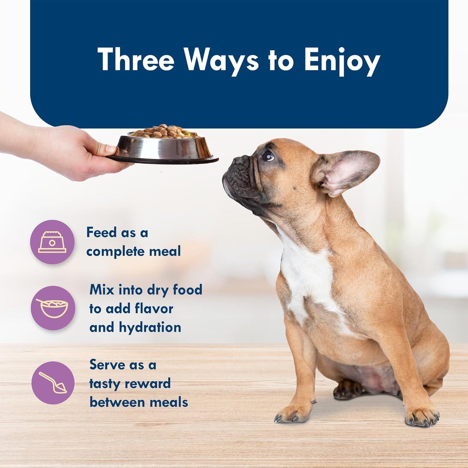 imageBlue Buffalo Delights Natural Adult Small Breed Wet Dog Food Variety Pack Made with Natural Ingredients Filet Mignon Flavor Pat amp Porterhouse Flavor Pat 35oz Cups 12 Count 6 of EachTop Sirloin Grilled Chicken