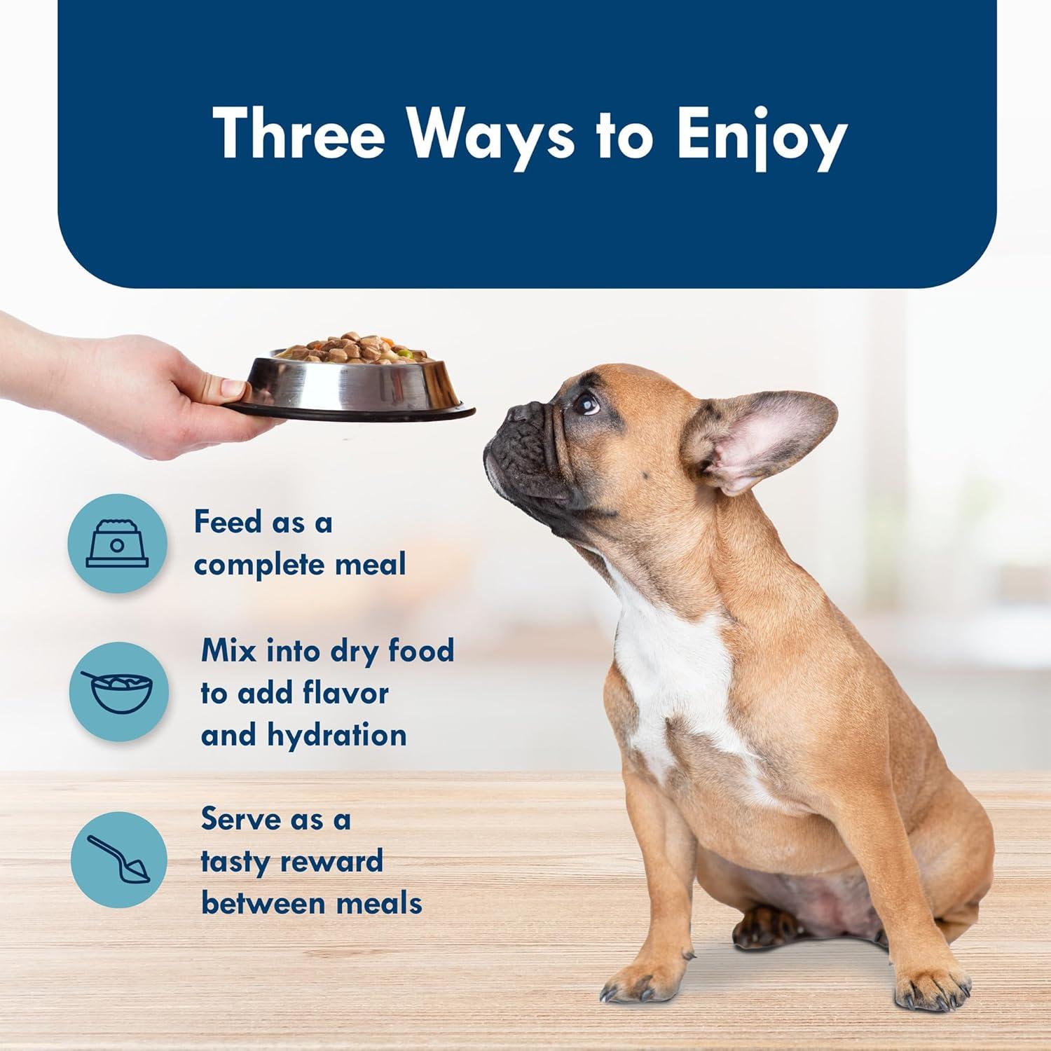 imageBlue Buffalo Delights Natural Adult Small Breed Wet Dog Food Variety Pack Made with Natural Ingredients Filet Mignon Flavor Pat amp Porterhouse Flavor Pat 35oz Cups 12 Count 6 of EachChicken