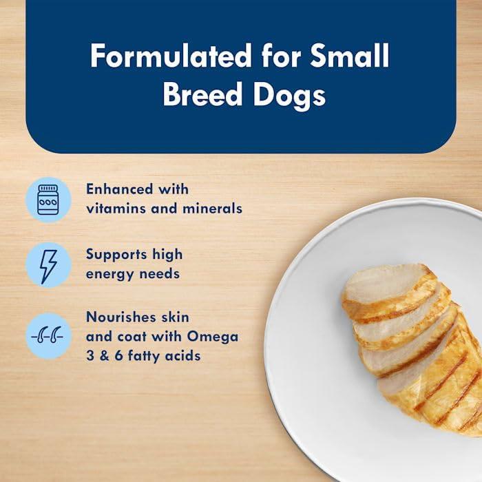 imageBlue Buffalo Delights Small Breed Natural Wet Dog Food Filet Mignon Flavor in Gravy 35oz Cups 12 CountChicken