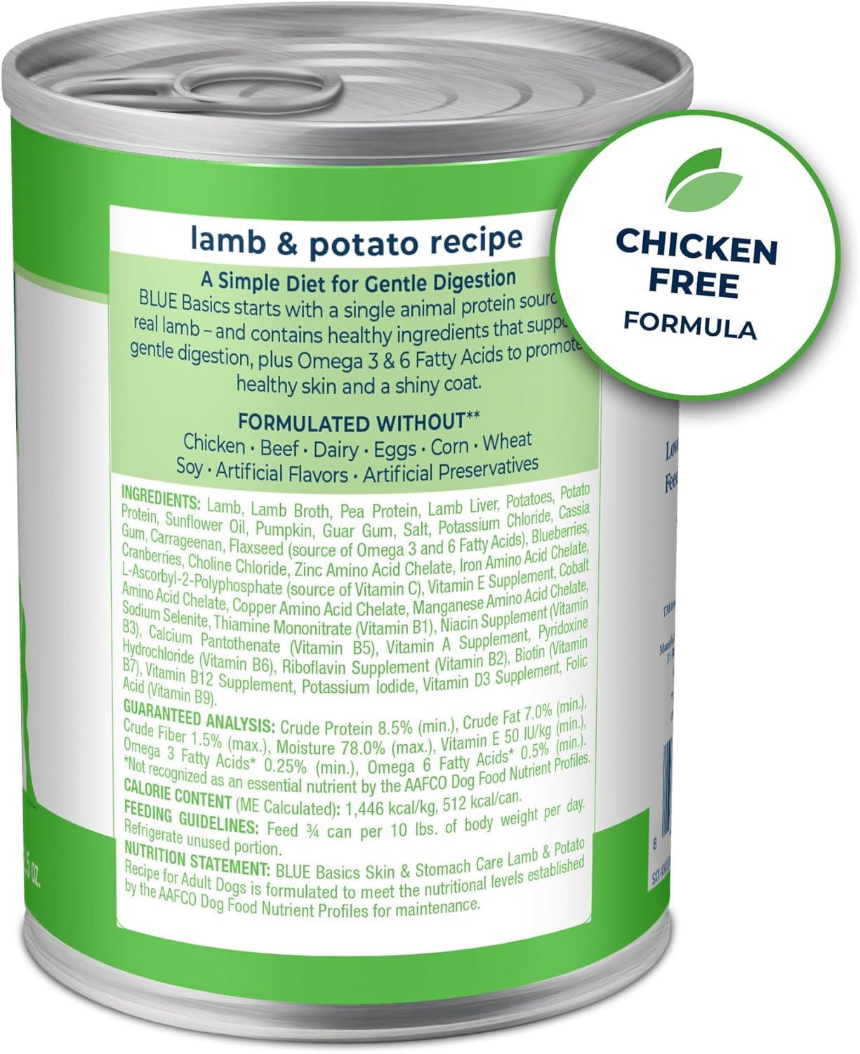 imageBlue Buffalo Delights Small Breed Natural Wet Dog Food Filet Mignon Flavor in Gravy 35oz Cups 12 CountLamb