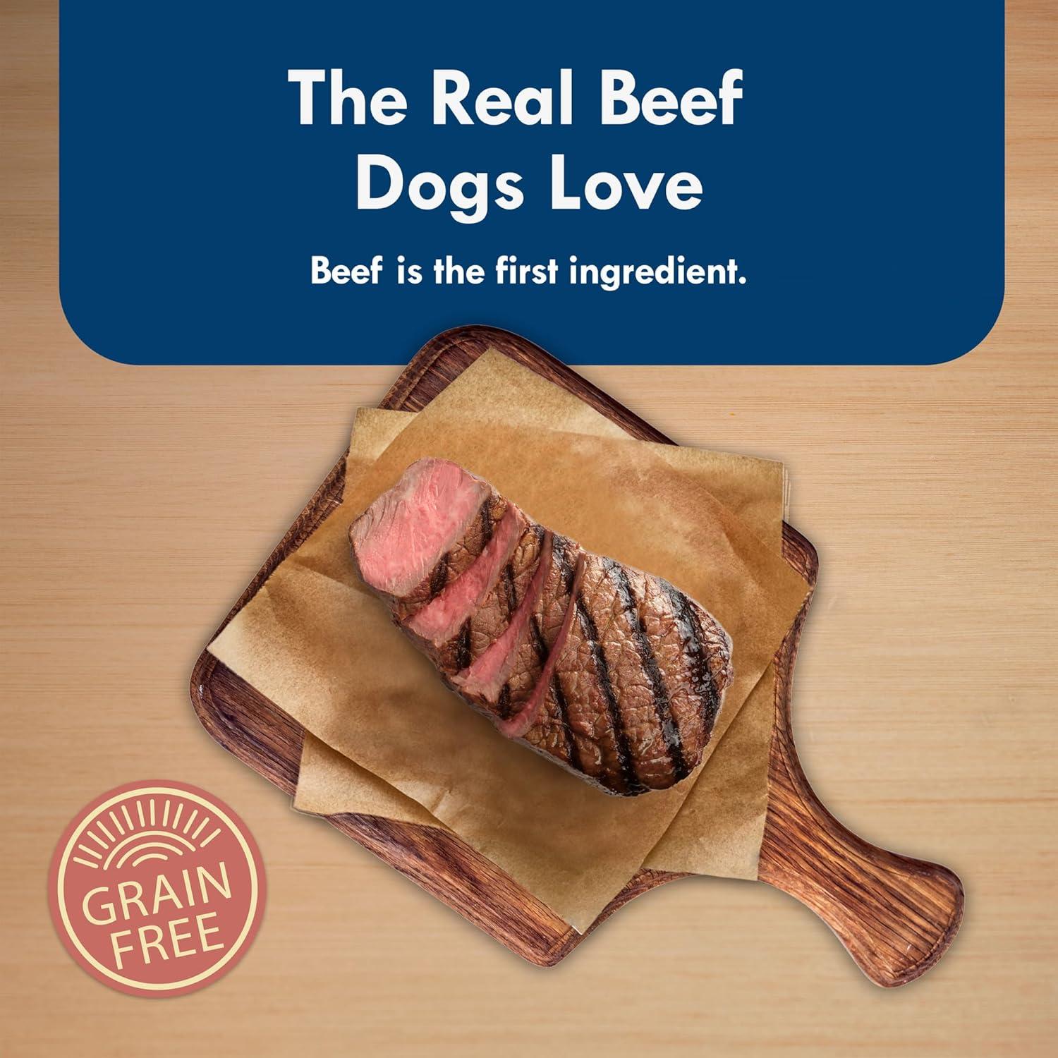 imageBlue Buffalo Delights Small Breed Natural Wet Dog Food Filet Mignon Flavor in Gravy 35oz Cups 12 CountPrime Rib