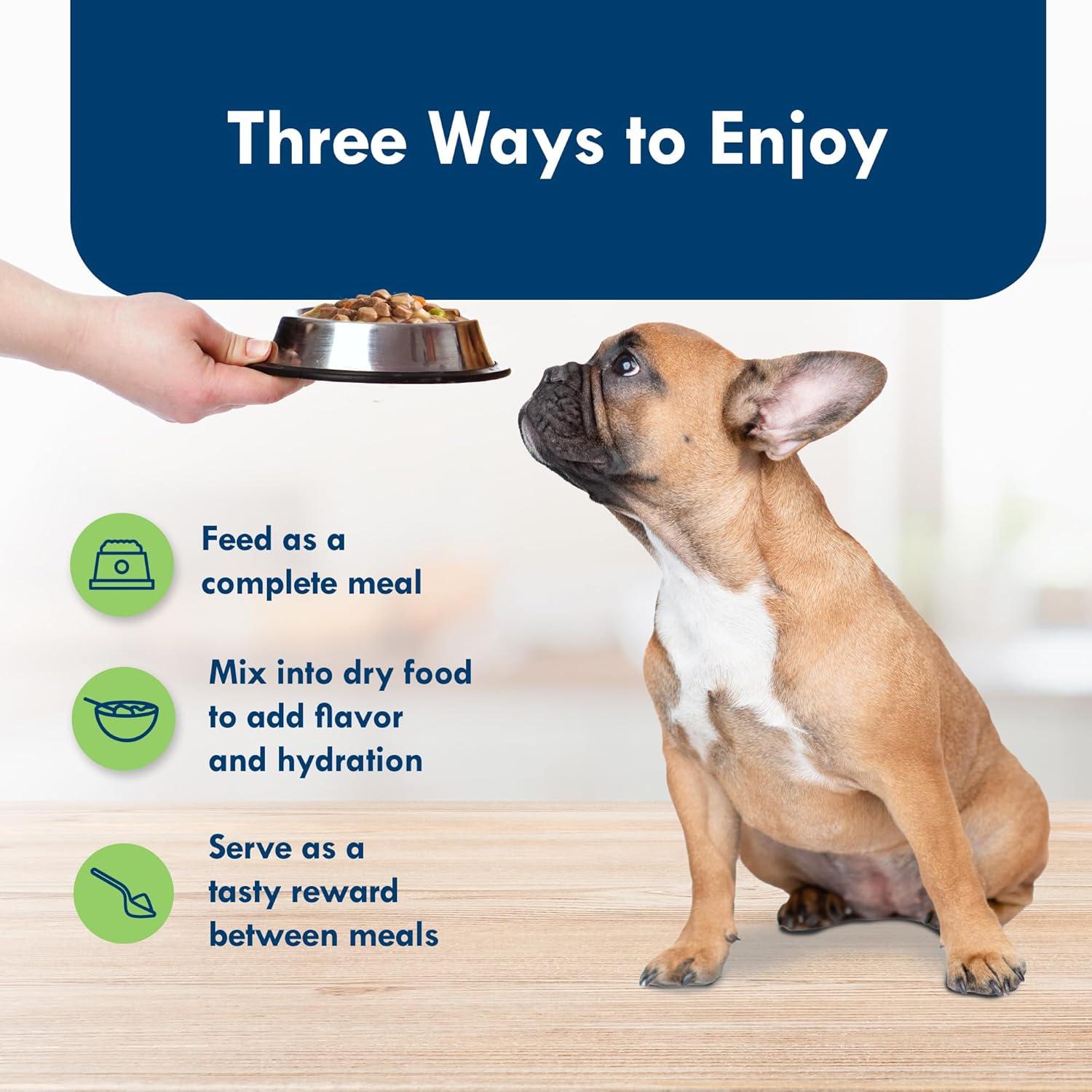 imageBlue Buffalo Delights Small Breed Natural Wet Dog Food Filet Mignon Flavor in Gravy 35oz Cups 12 CountVariety Pack Filet Mignon New York Strip