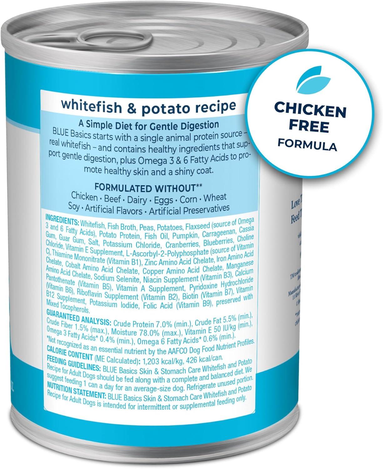 imageBlue Buffalo Delights Small Breed Natural Wet Dog Food Filet Mignon Flavor in Gravy 35oz Cups 12 CountWhitefish