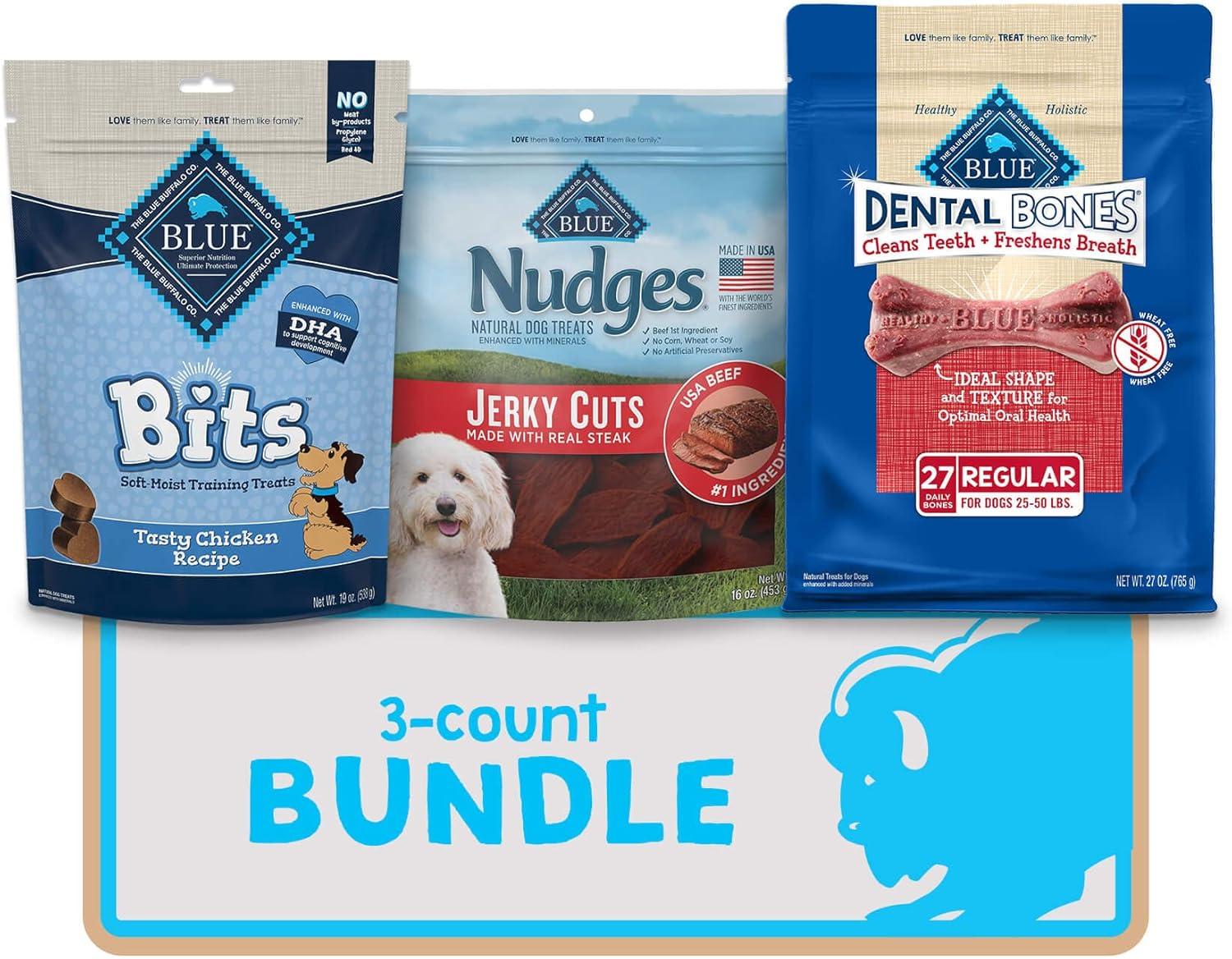 imageBlue Buffalo Dog Treats Variety Bundle
