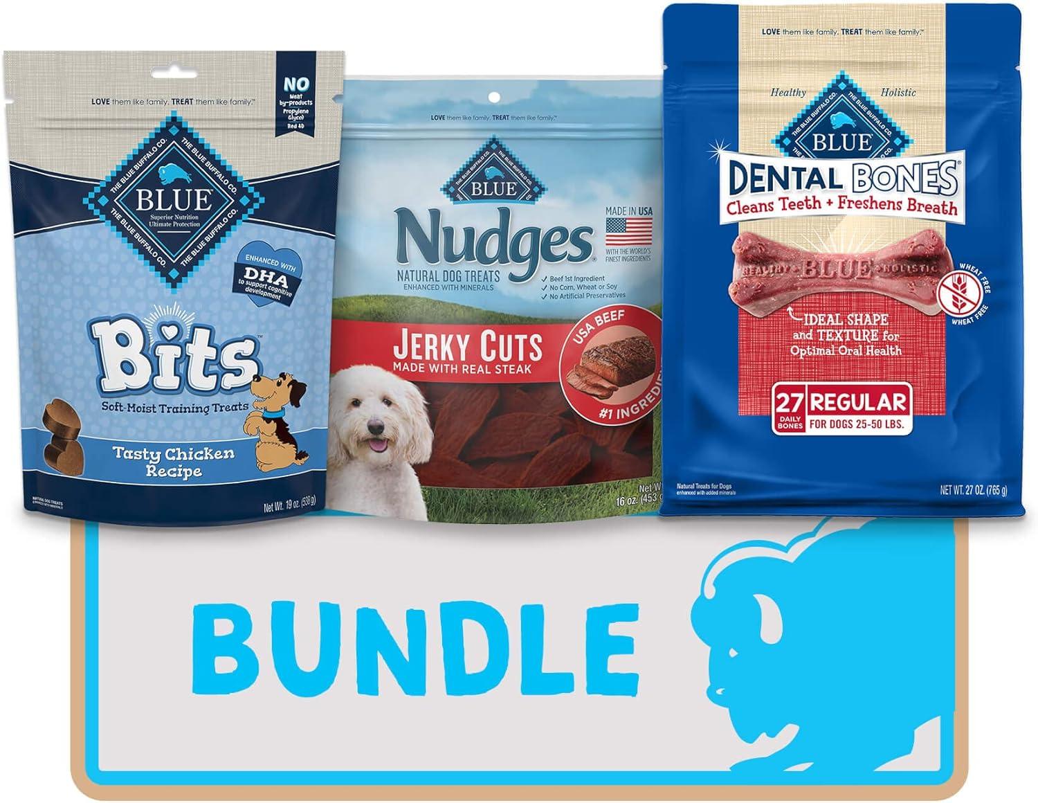 imageBlue Buffalo Dog Treats Variety Bundle