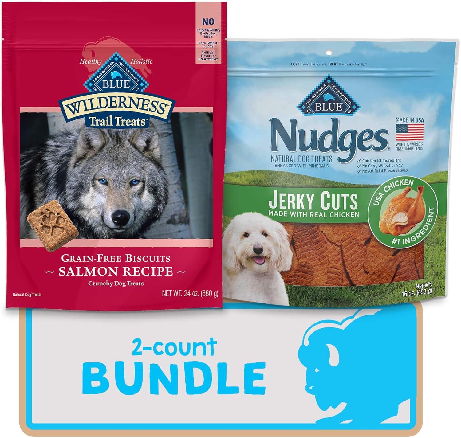 imageBlue Buffalo Dog Treats Variety Bundle Chicken and Salmon