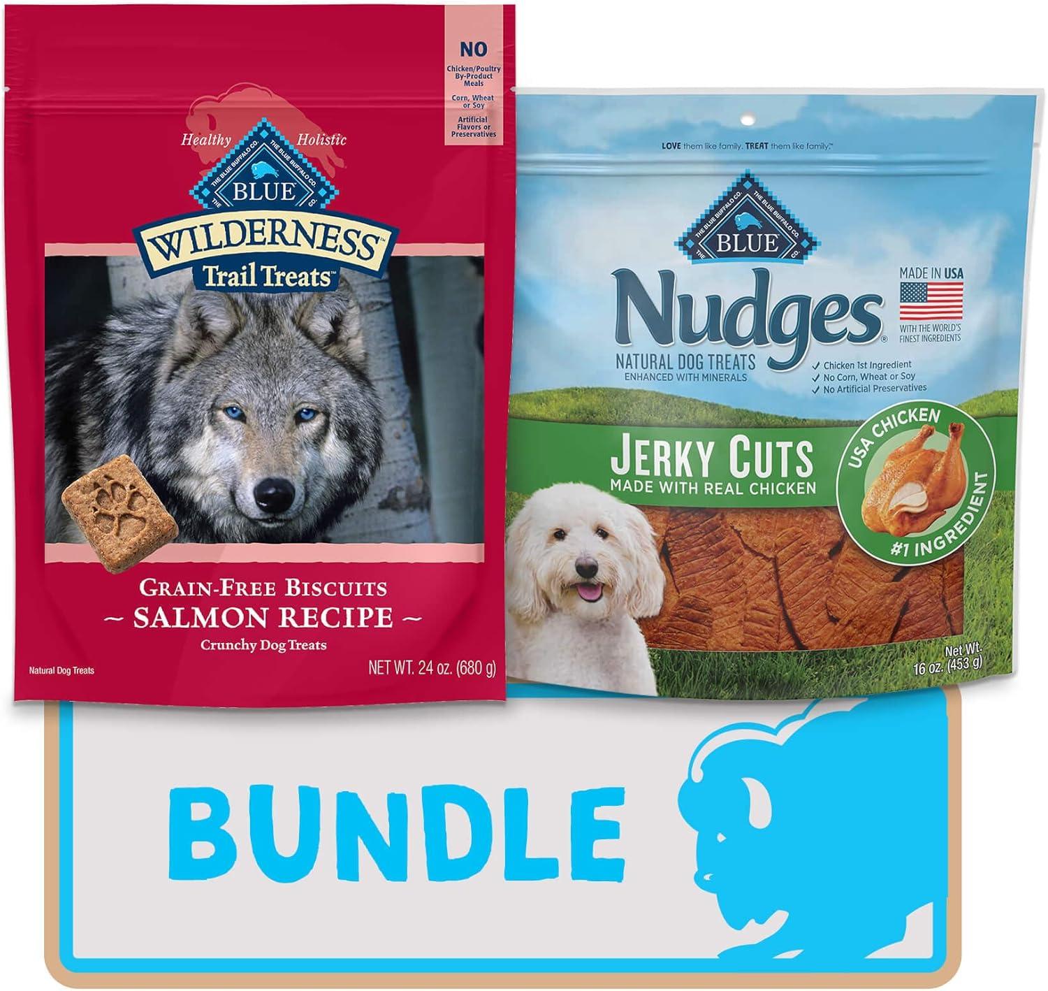 imageBlue Buffalo Dog Treats Variety Bundle Chicken and Salmon