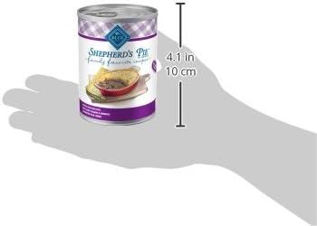 imageBlue Buffalo Family Favorites Adult Wet Dog Food Made with Natural Ingredients Sunday Chicken Dinner 125oz Can Pack of 12Shepherds Pie