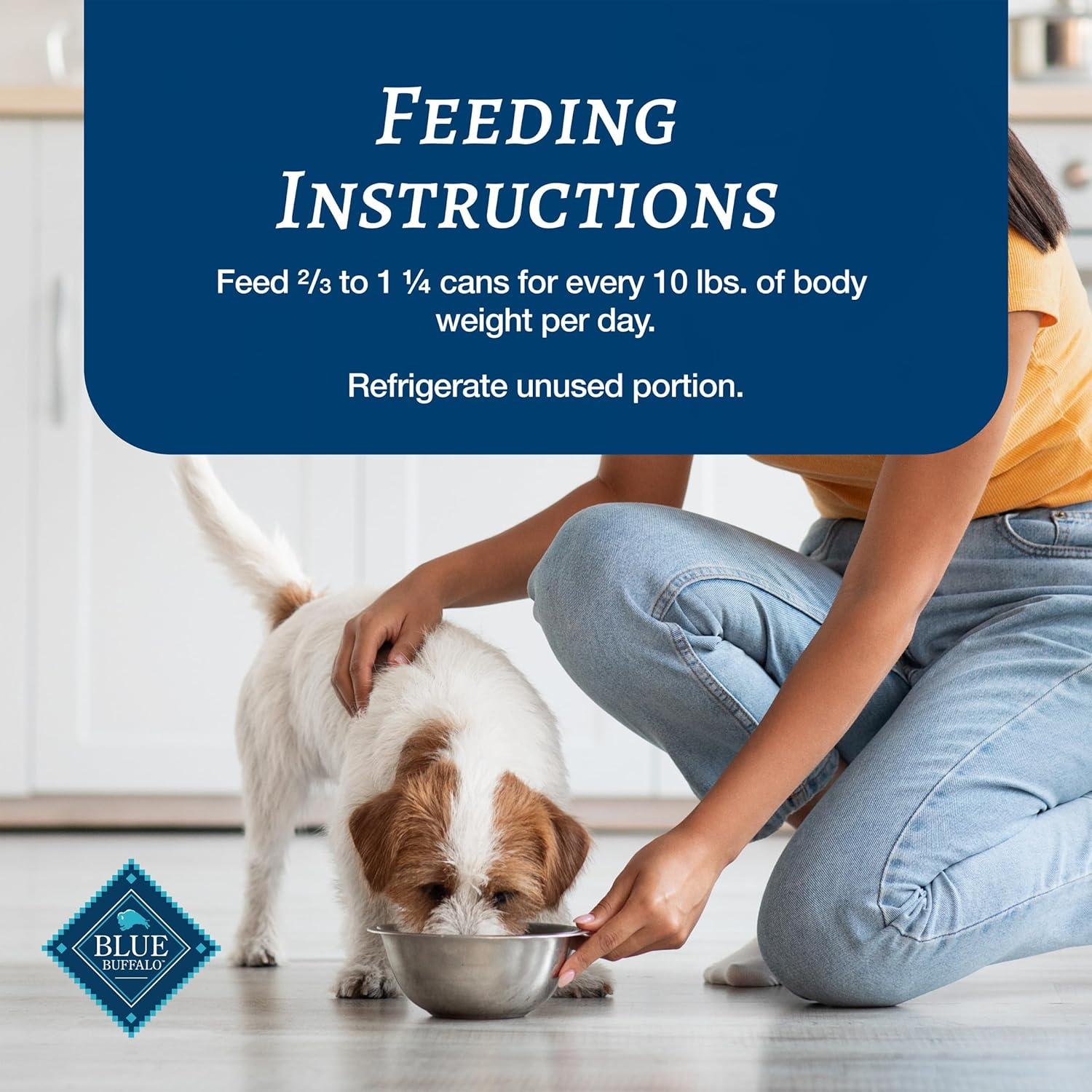 imageBlue Buffalo Family Favorites Adult Wet Dog Food Made with Natural Ingredients Sunday Chicken Dinner 125oz Can Pack of 12Turkey Day Feast