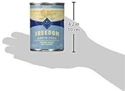 imageBlue Buffalo Freedom Grain Free Natural Puppy Wet Dog Food Chicken 125oz cans Pack of 12938 Pound Pack of 1