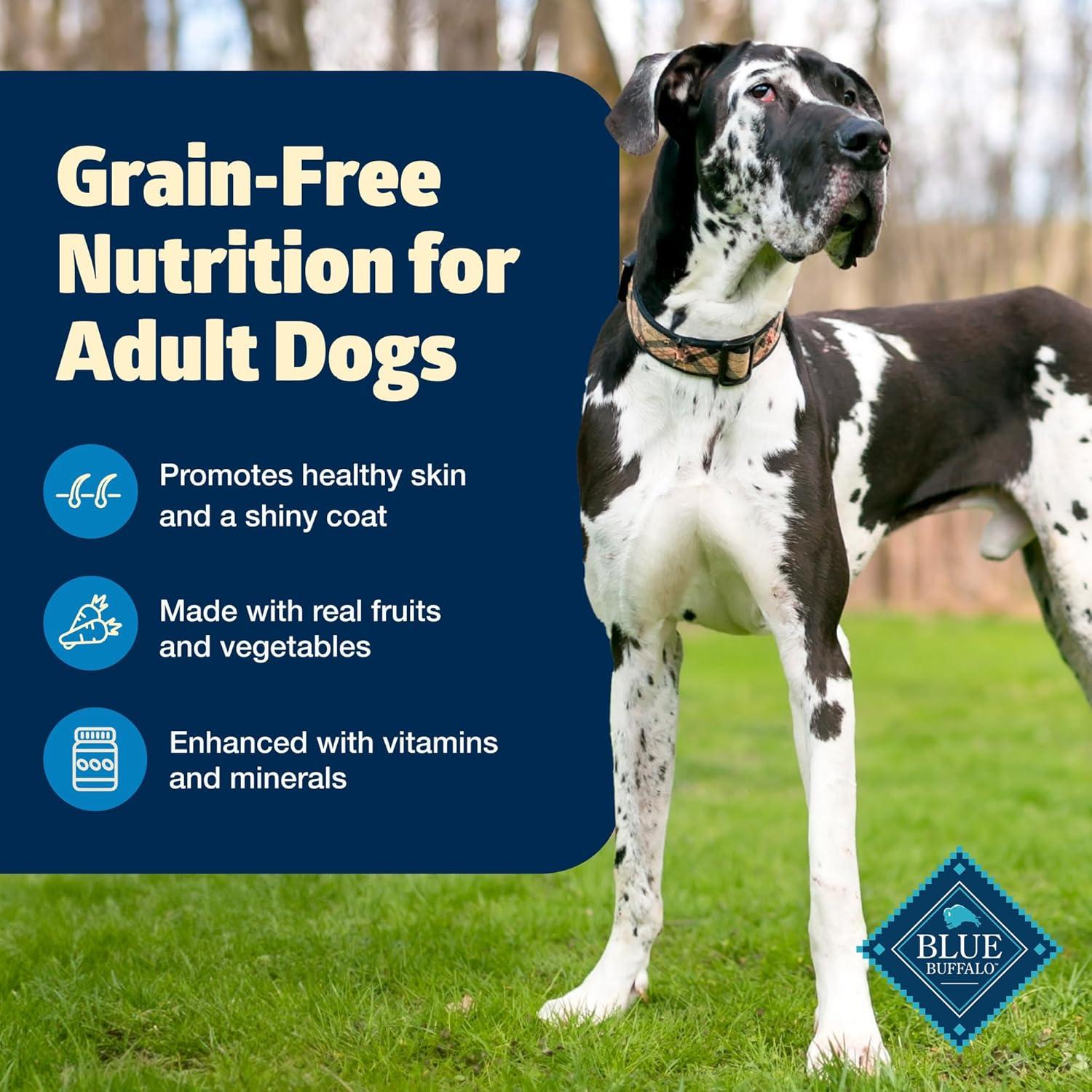 imageBlue Buffalo Freedom GrainFree Dry Dog Food Complete amp Balanced Nutrition for Adult Dogs Made in the USA With Natural Ingredients Chicken amp Potatoes 24lb BagChicken