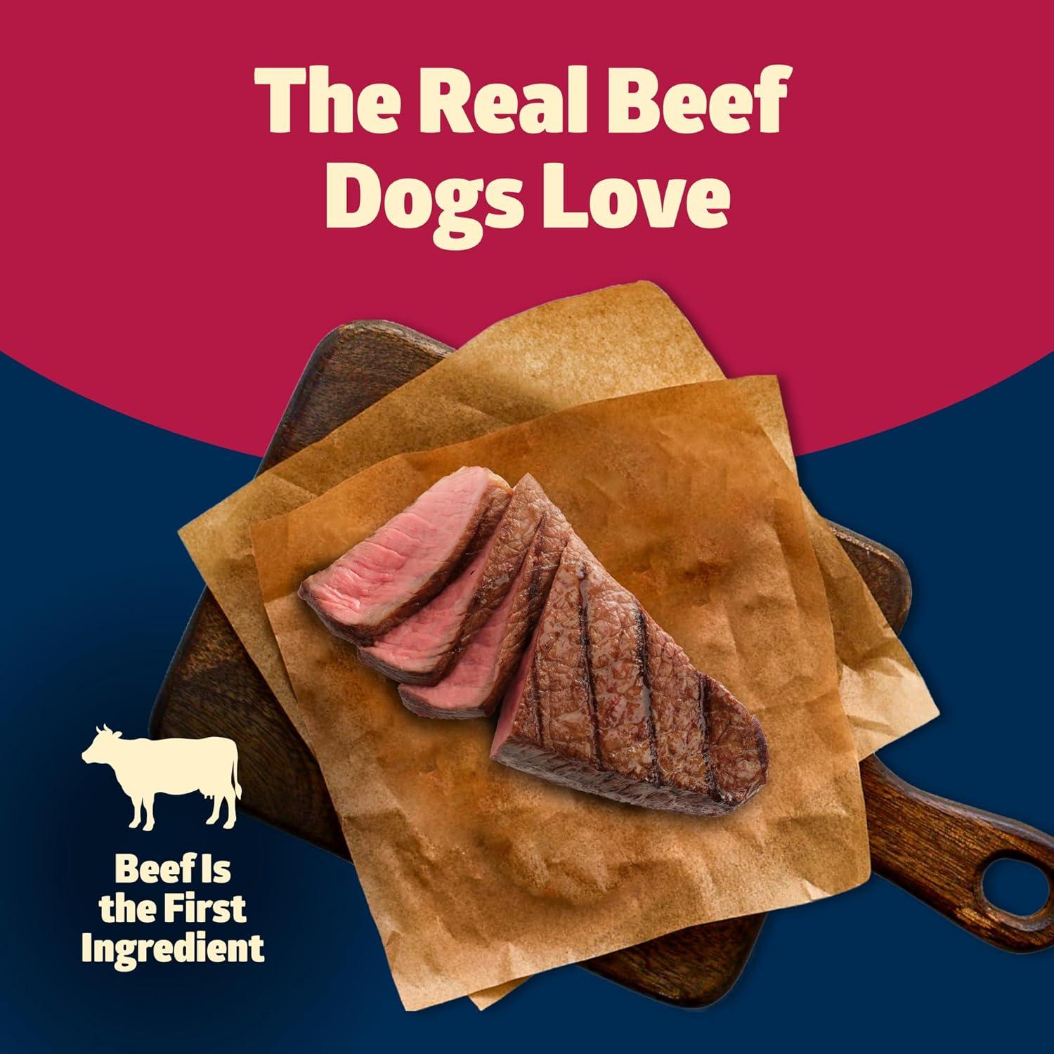 imageBlue Buffalo Freedom GrainFree Dry Dog Food Complete amp Balanced Nutrition for Adult Dogs Made in the USA with Natural Ingredients Beef amp Potatoes 4lb Bag11 Pound Pack of 1