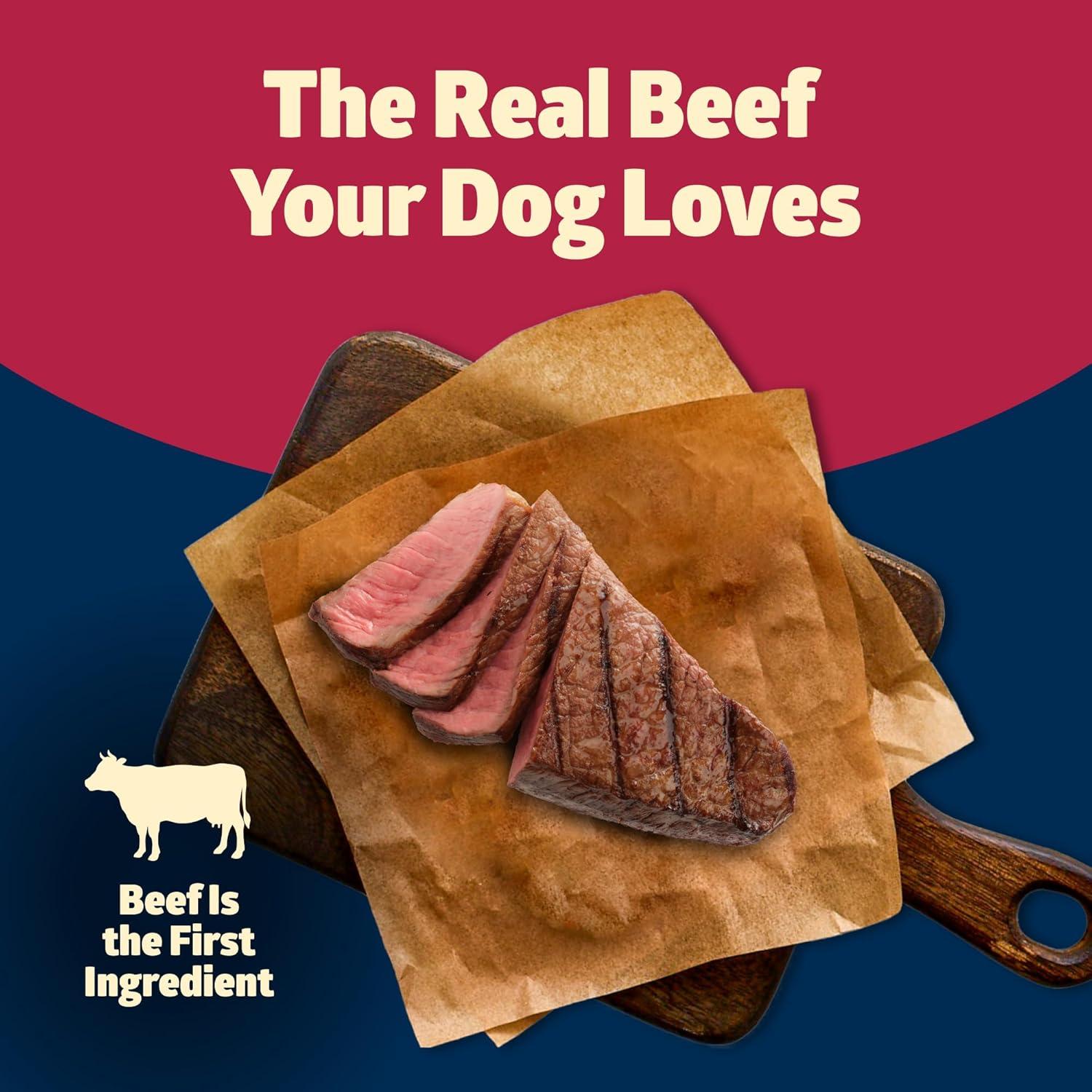 imageBlue Buffalo Freedom GrainFree Dry Dog Food Complete amp Balanced Nutrition for Adult Dogs Made in the USA with Natural Ingredients Beef amp Potatoes 4lb Bag4 Pound Pack of 1