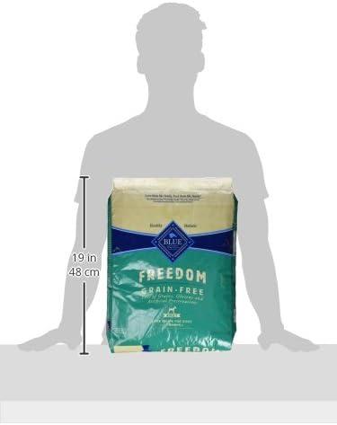 imageBlue Buffalo Freedom GrainFree Dry Dog Food Complete amp Balanced Nutrition for Adult Dogs Made in the USA with Natural Ingredients Lamb amp Potatoes 11lb Bag11 Pound Pack of 1