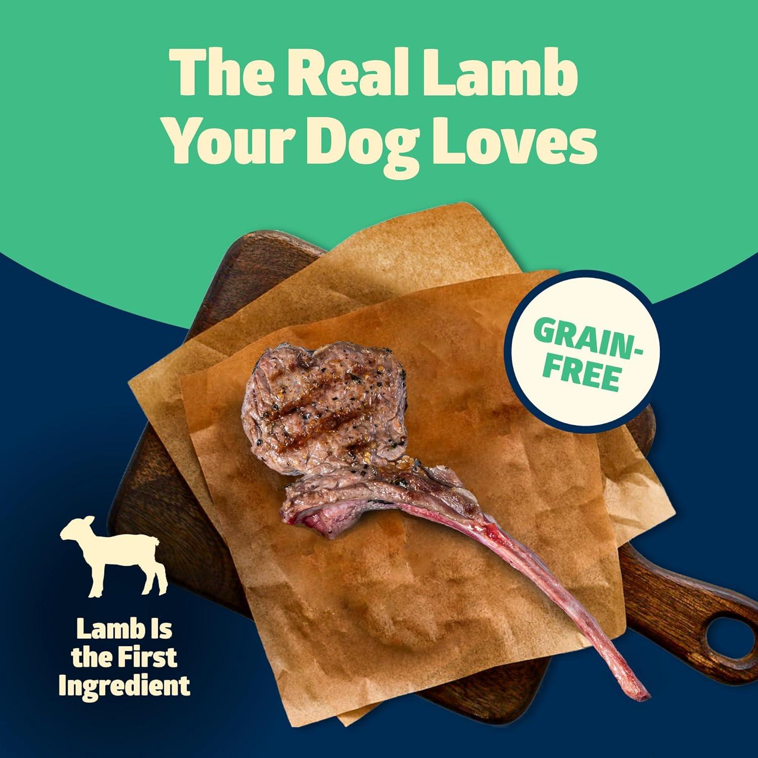 imageBlue Buffalo Freedom GrainFree Dry Dog Food Complete amp Balanced Nutrition for Adult Dogs Made in the USA with Natural Ingredients Lamb amp Potatoes 11lb Bag11 Pound Pack of 1