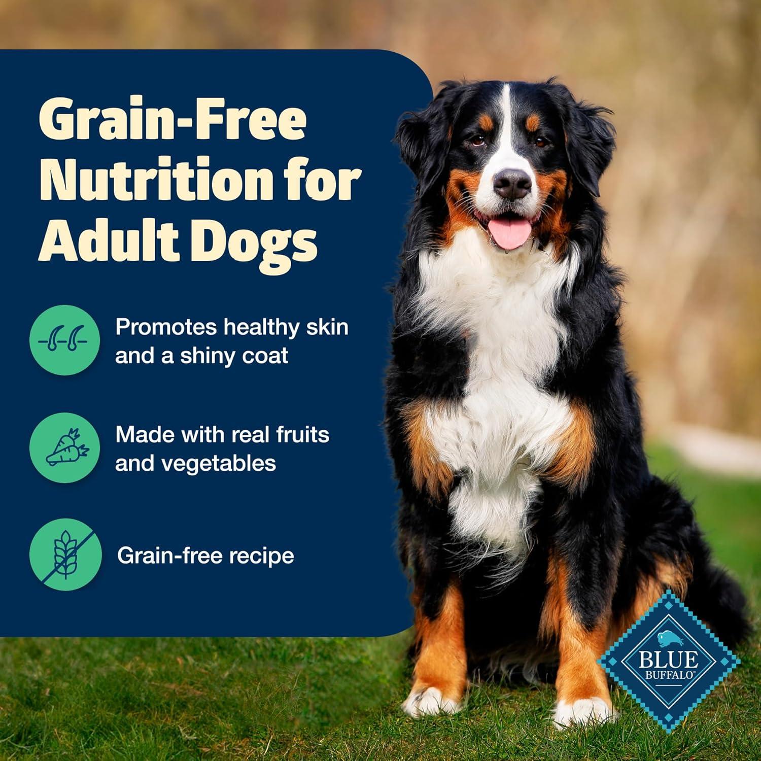 imageBlue Buffalo Freedom GrainFree Dry Dog Food Complete amp Balanced Nutrition for Adult Dogs Made in the USA with Natural Ingredients Lamb amp Potatoes 11lb Bag11 Pound Pack of 1