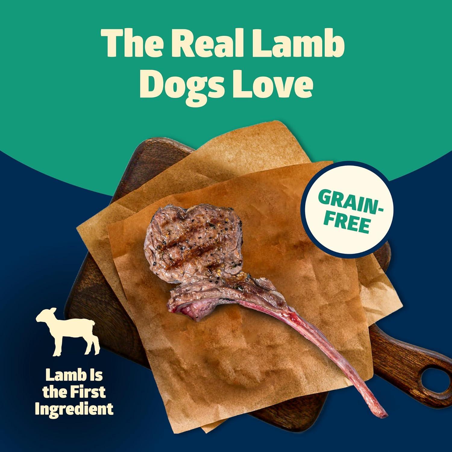 imageBlue Buffalo Freedom GrainFree Dry Dog Food Complete amp Balanced Nutrition for Adult Dogs Made in the USA with Natural Ingredients Lamb amp Potatoes 11lb Bag24 Pound Pack of 1